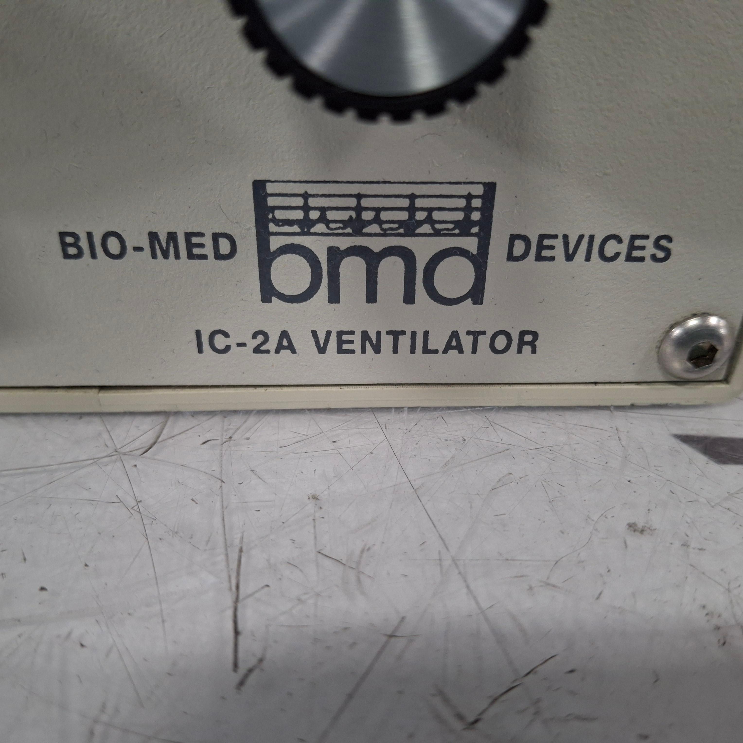Bio-Med Devices IC-2A Transport Ventilator - 443622