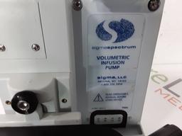 Baxter Sigma Spectrum with B/G Battery Infusion Pump - 412018