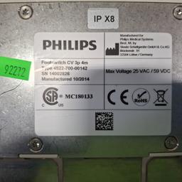Philips CV 3p 4m Footswitch - 446335