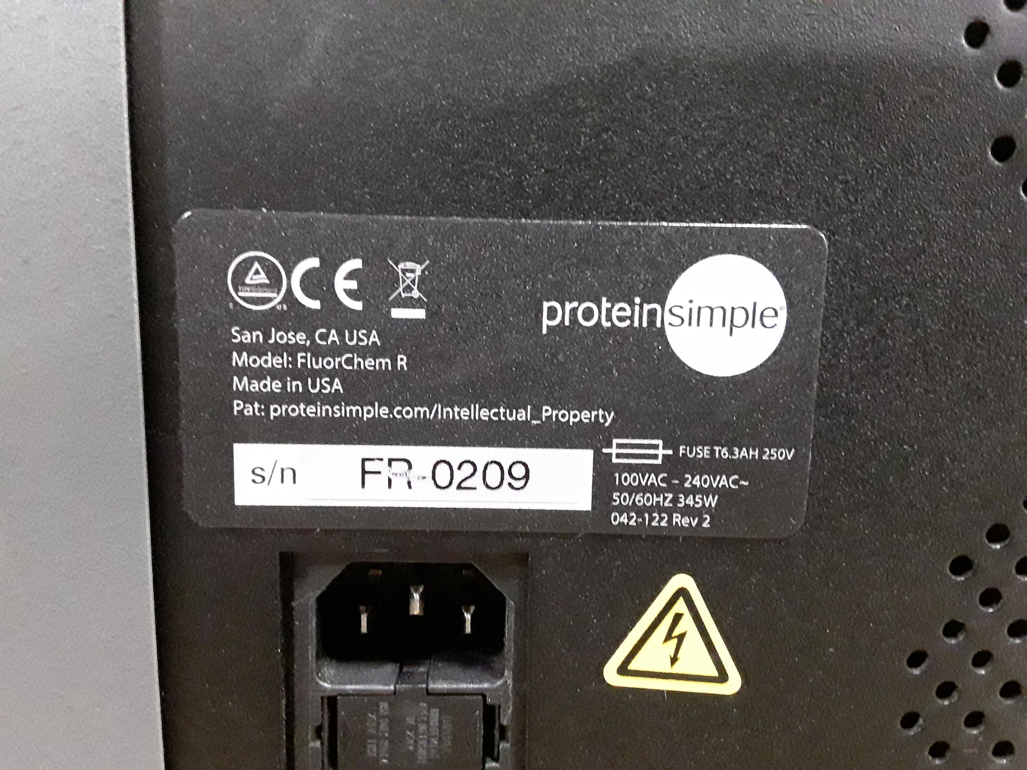 Protein simple FluorChem R High-performance imaging system - 423620