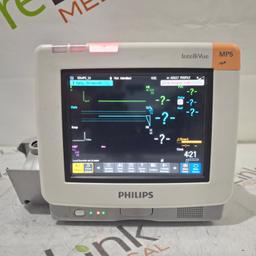 Philips Intellivue MP5 - ECG, Fast SpO2, NIBP Patient Monitor - 452461