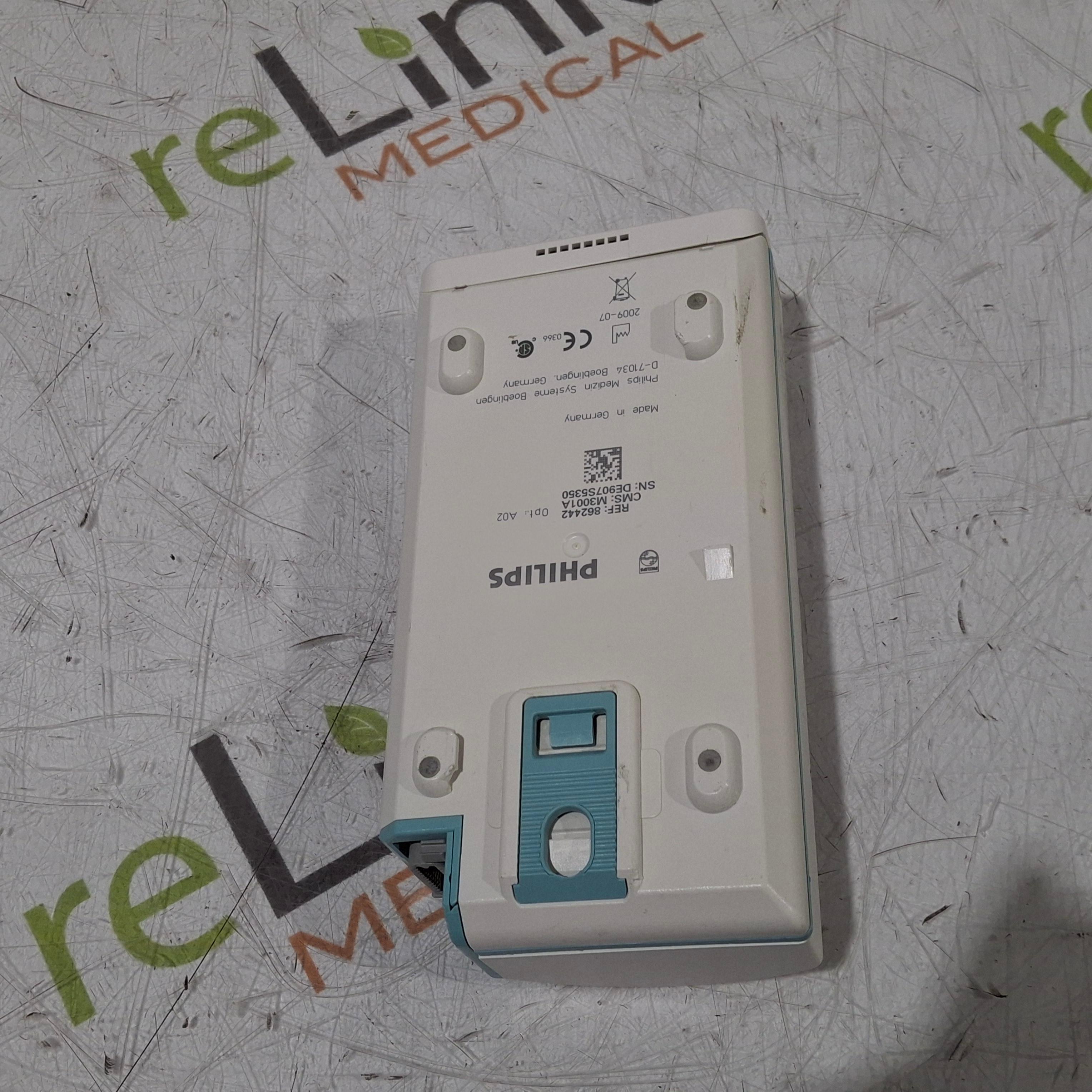 Philips M3001A-A02 OxiMax SpO2, NIBP, ECG MMS Module - 456801