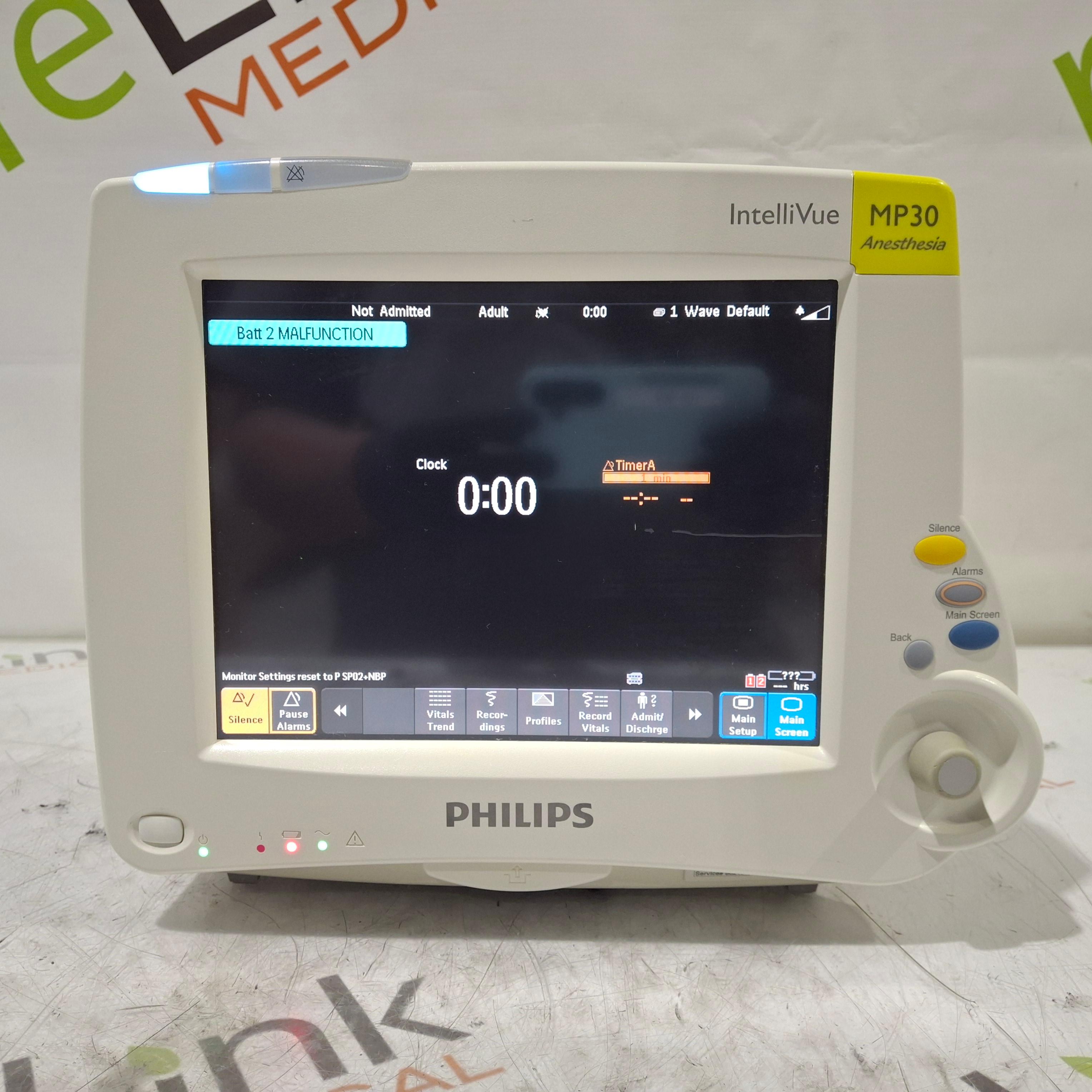 Philips IntelliVue MP30 - Anesthesia Patient Monitor - 453010