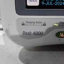GE Healthcare Dash 4000 - Masimo SpO2 Patient Monitor - 426659