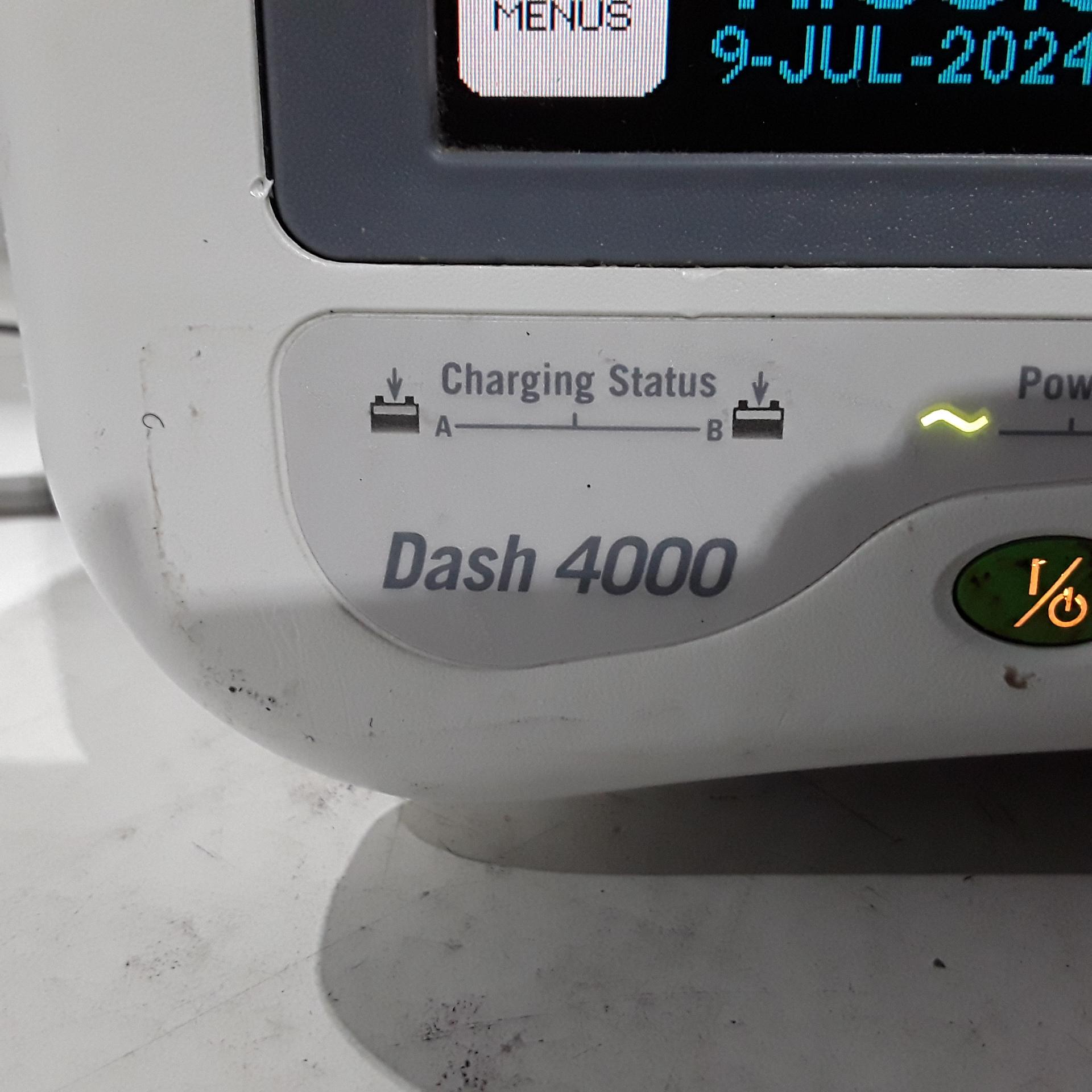 GE Healthcare Dash 4000 - Masimo SpO2 Patient Monitor - 426659