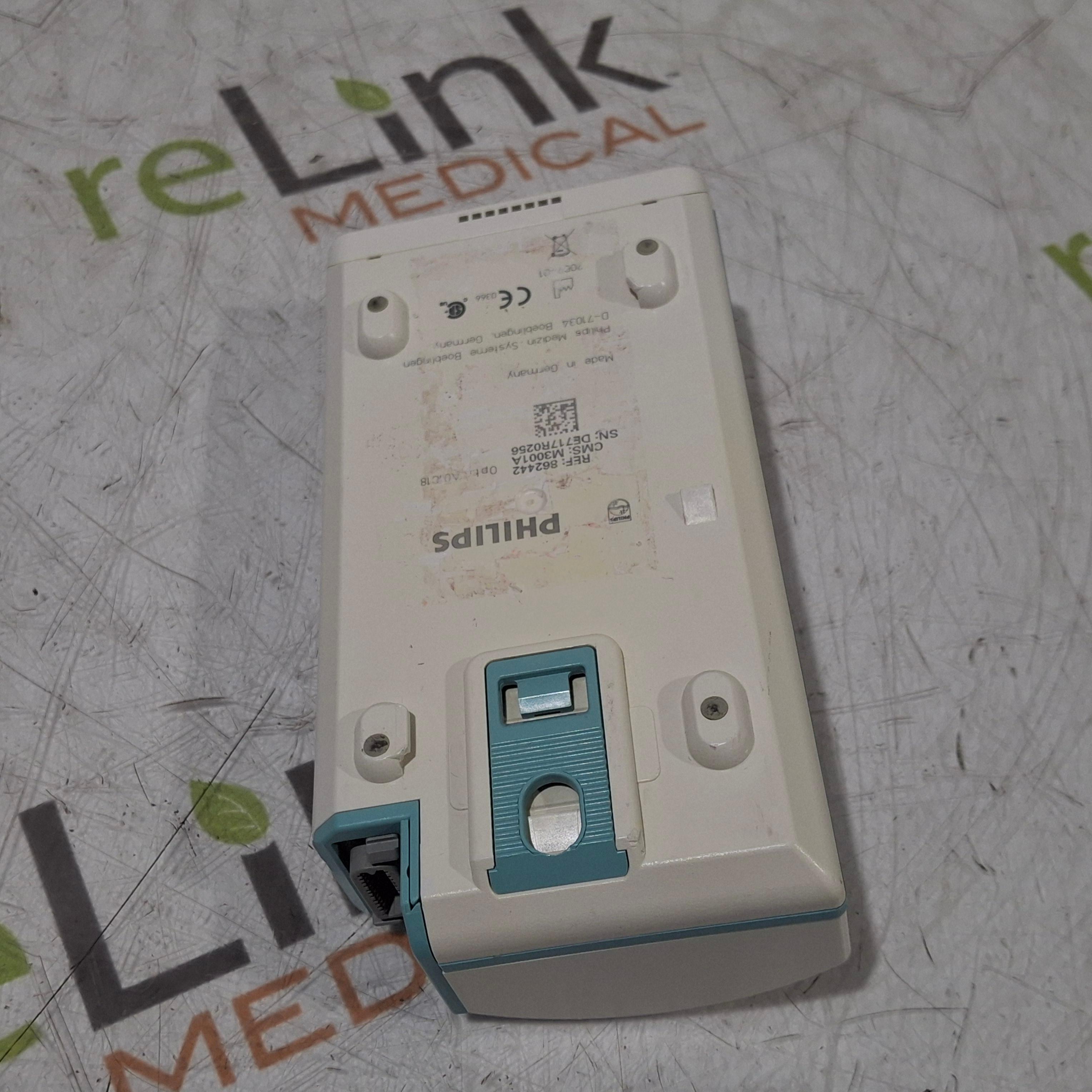 Philips M3001A-A01C18 Fast SpO2, NIBP, 12 lead ECG, Temp, IBP MMS Module - 450487