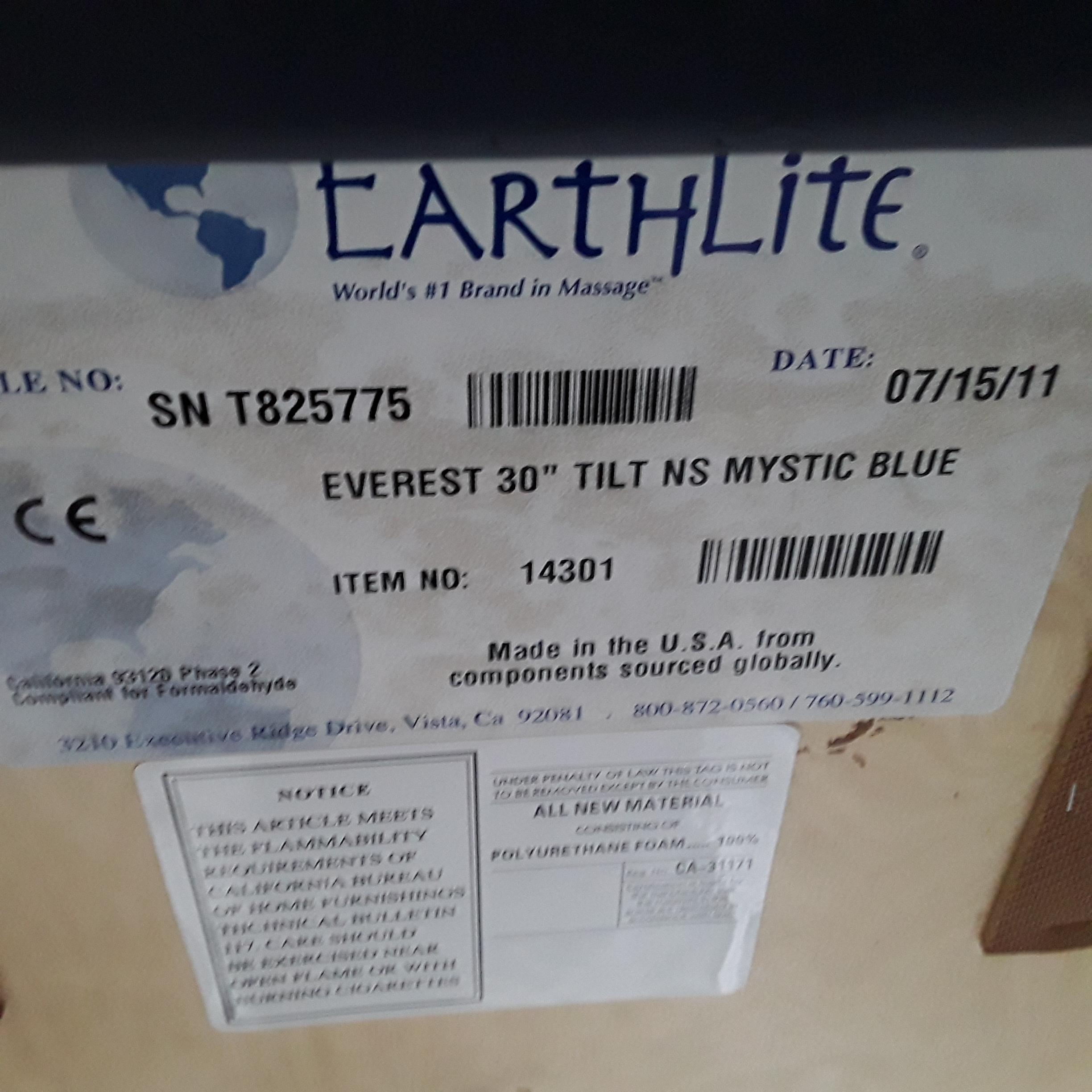 Earthlite Everest 30" Tilt Table - 346677