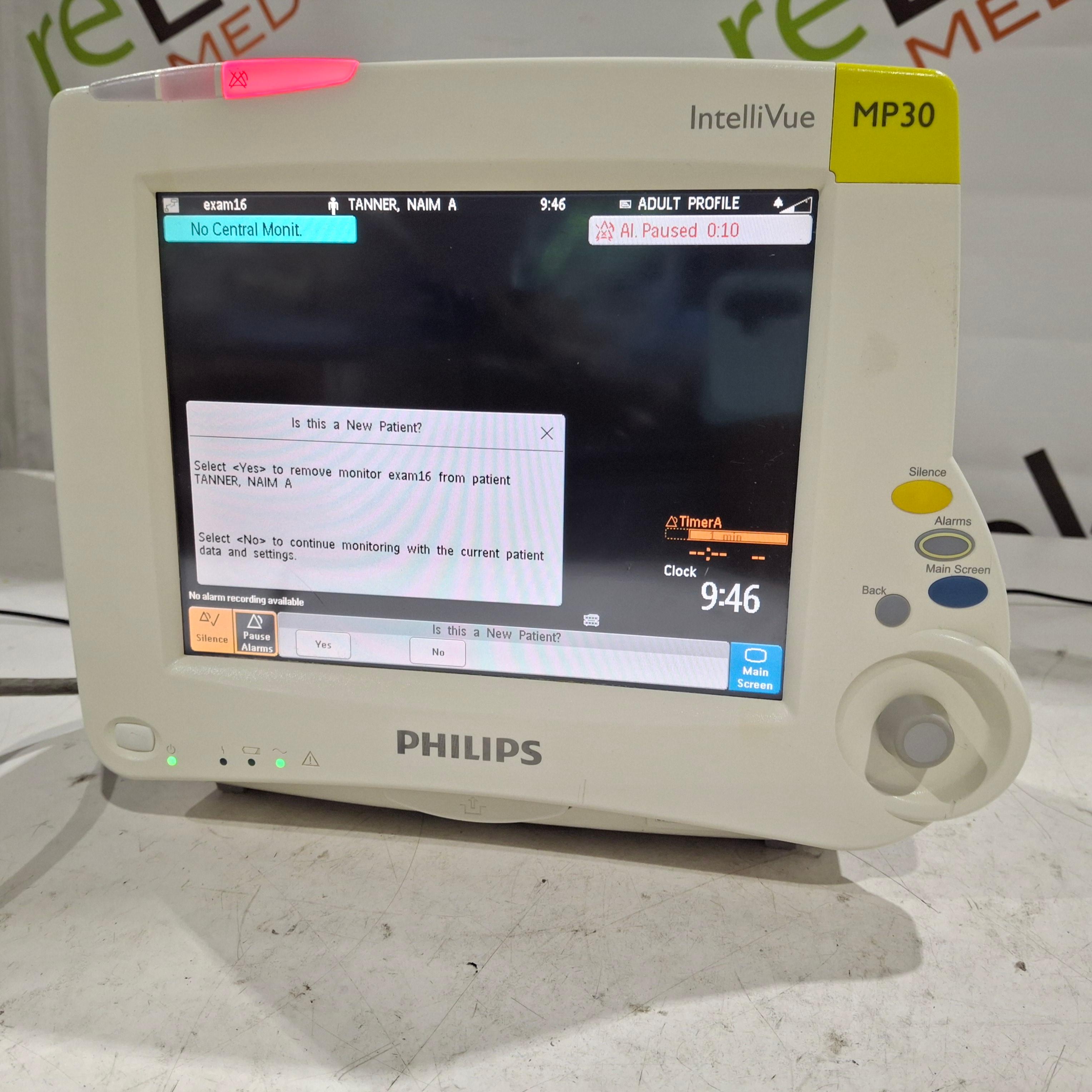 Philips IntelliVue MP30 Patient Monitor - 452390