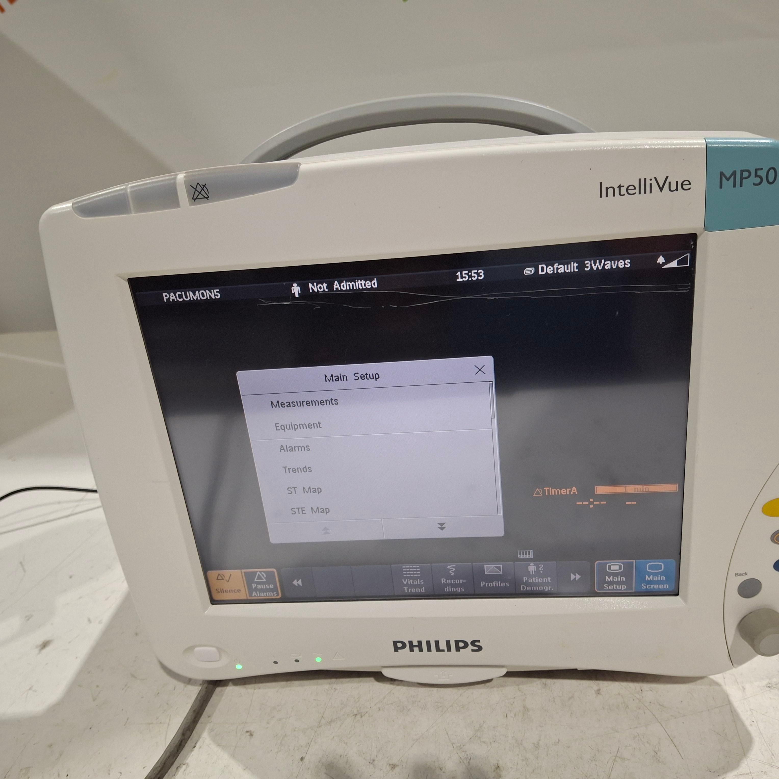 Philips IntelliVue MP50 Patient Monitor - 451758