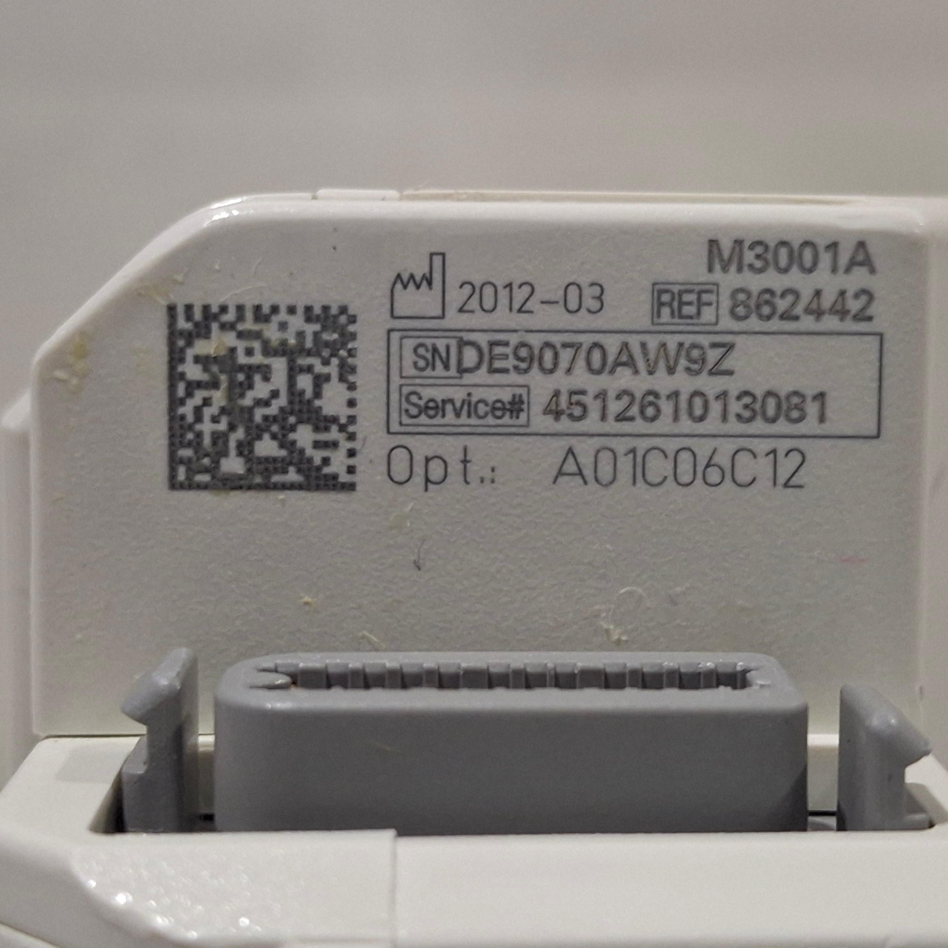 Philips M3001A-A01C06C12 Fast SpO2, NIBP, 12 lead ECG, Temp, IBP MMS Module - 450482