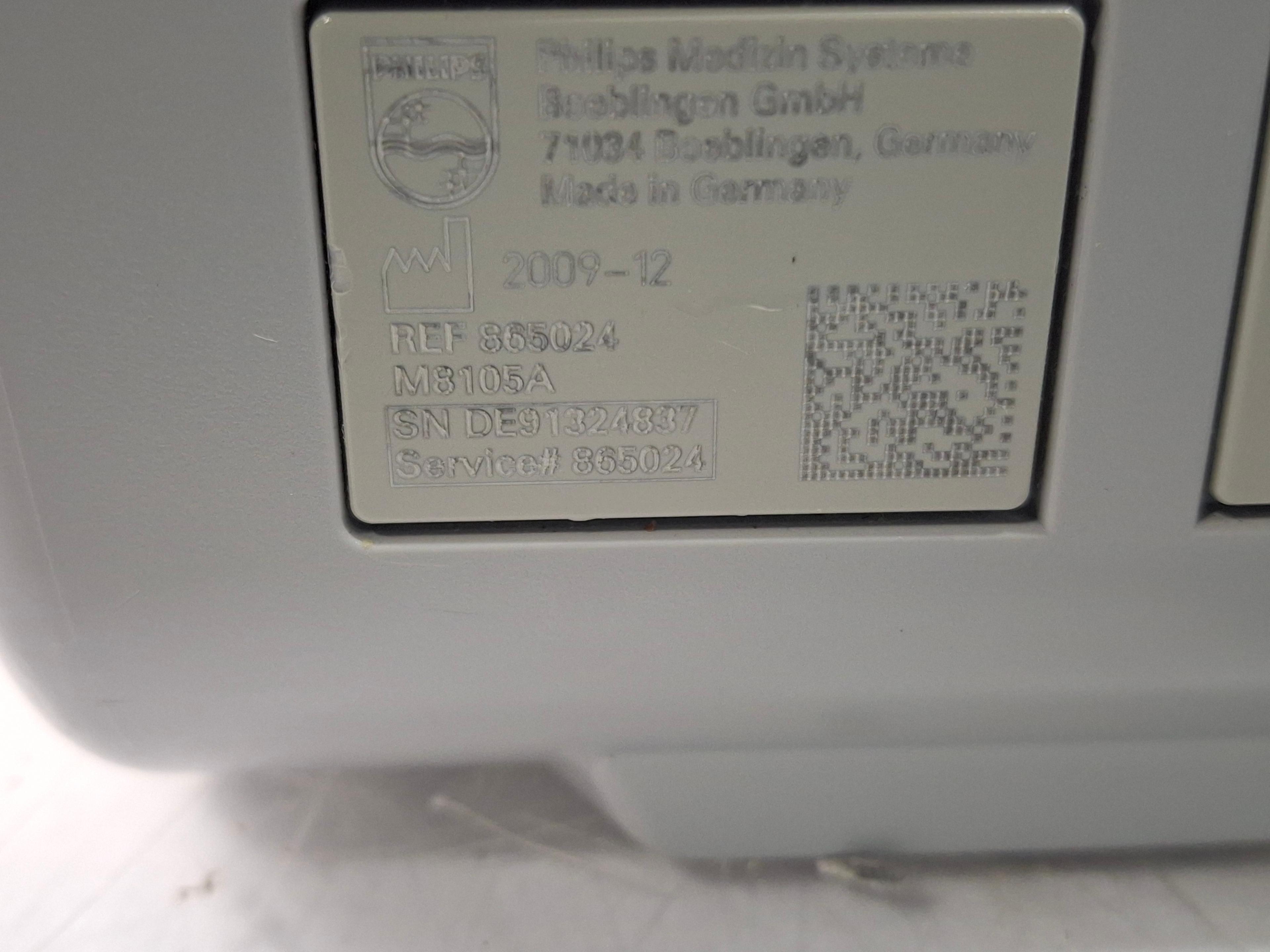 Philips Intellivue MP5 - ECG, Fast SpO2, NIBP, Press, Temp Patient Monitor - 452746