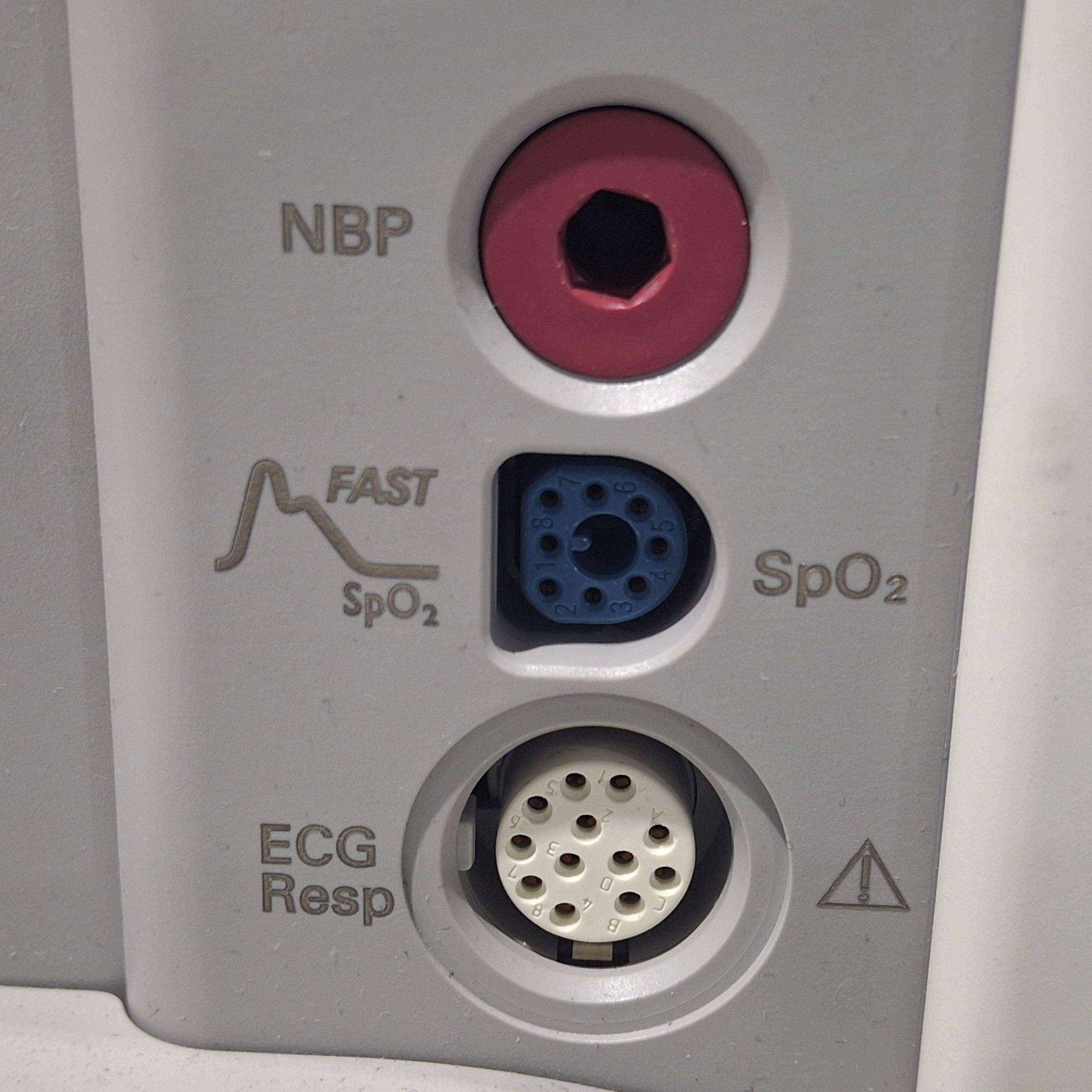 Philips Intellivue MP5 - ECG, Fast SpO2, NIBP Patient Monitor - 452461