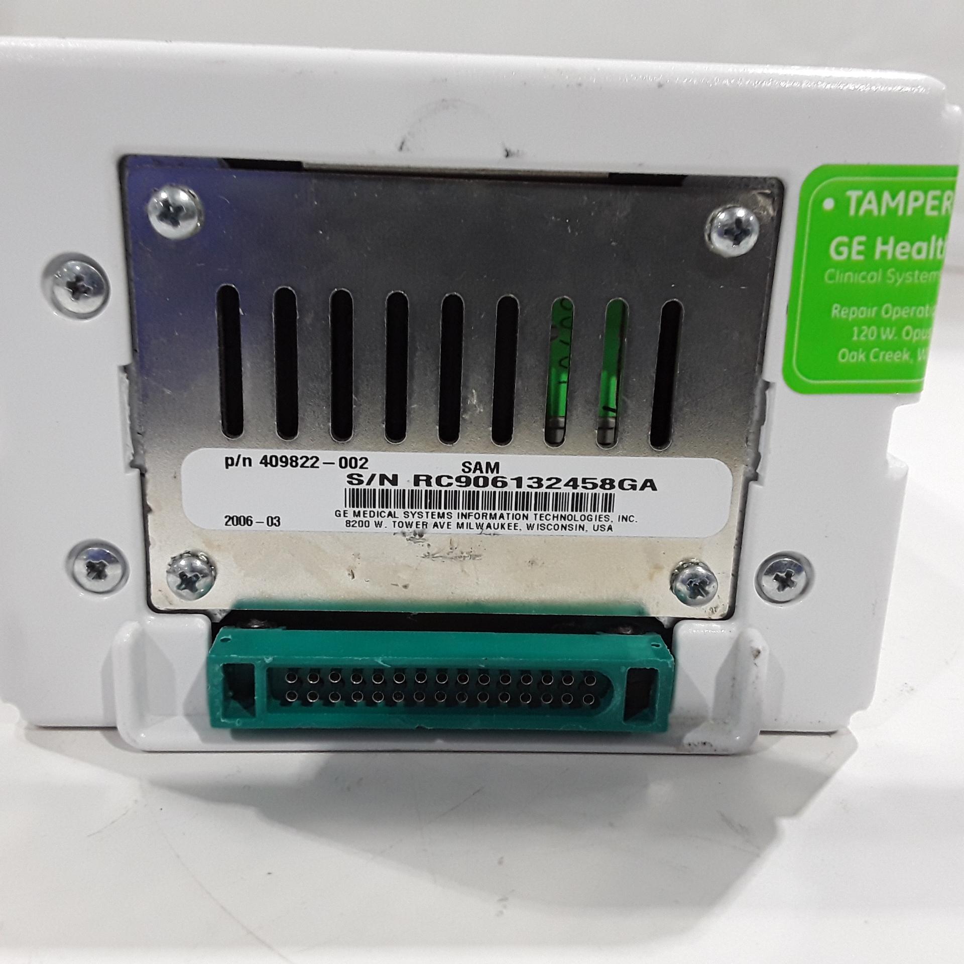 GE Healthcare SAM Smart Anesthesia Multi-Gas Module - 395272
