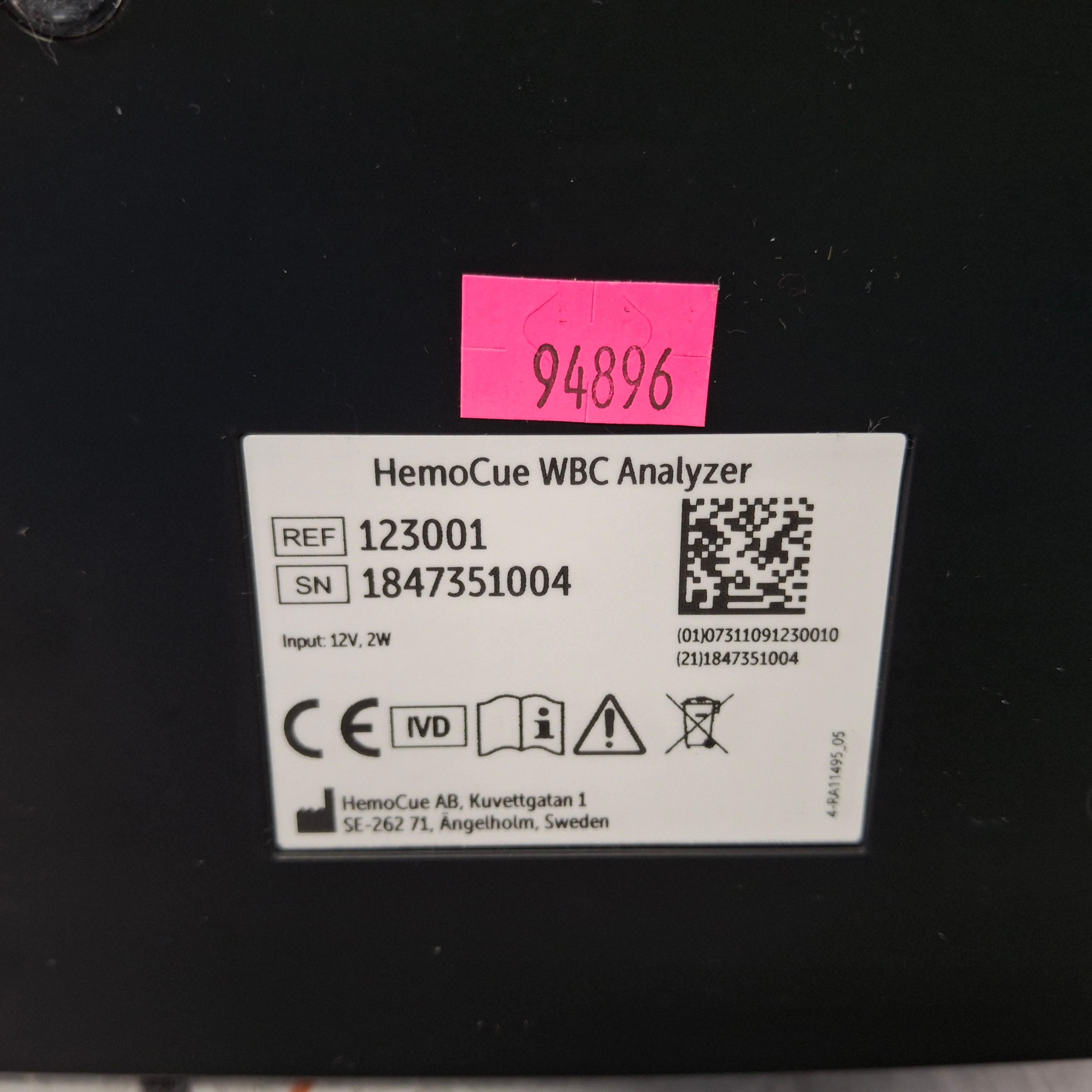 HemoCue WBC Hemoglobin System Analyzer - 465338