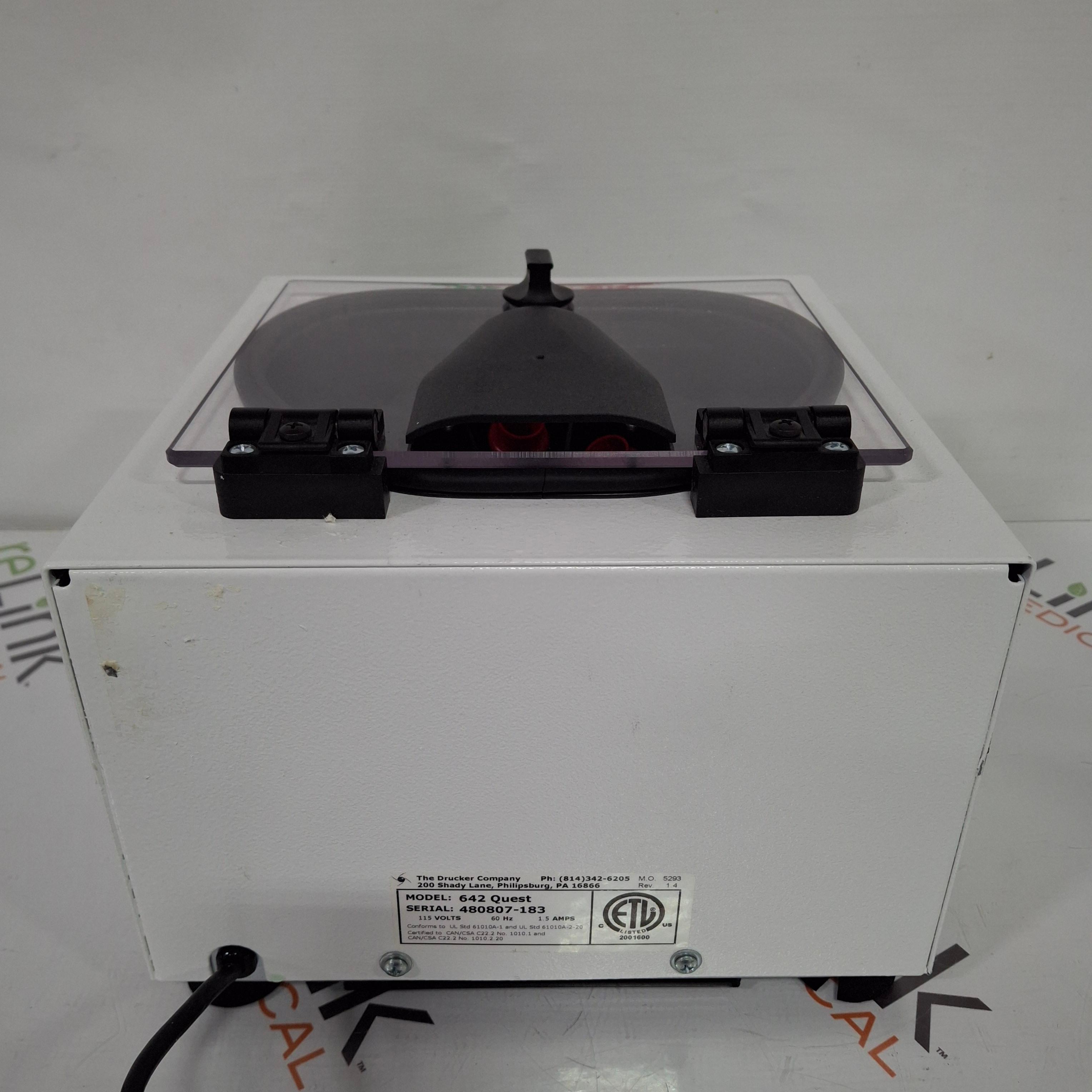 Drucker Diagnostics Horizon Mini B Centrifuge - 455325