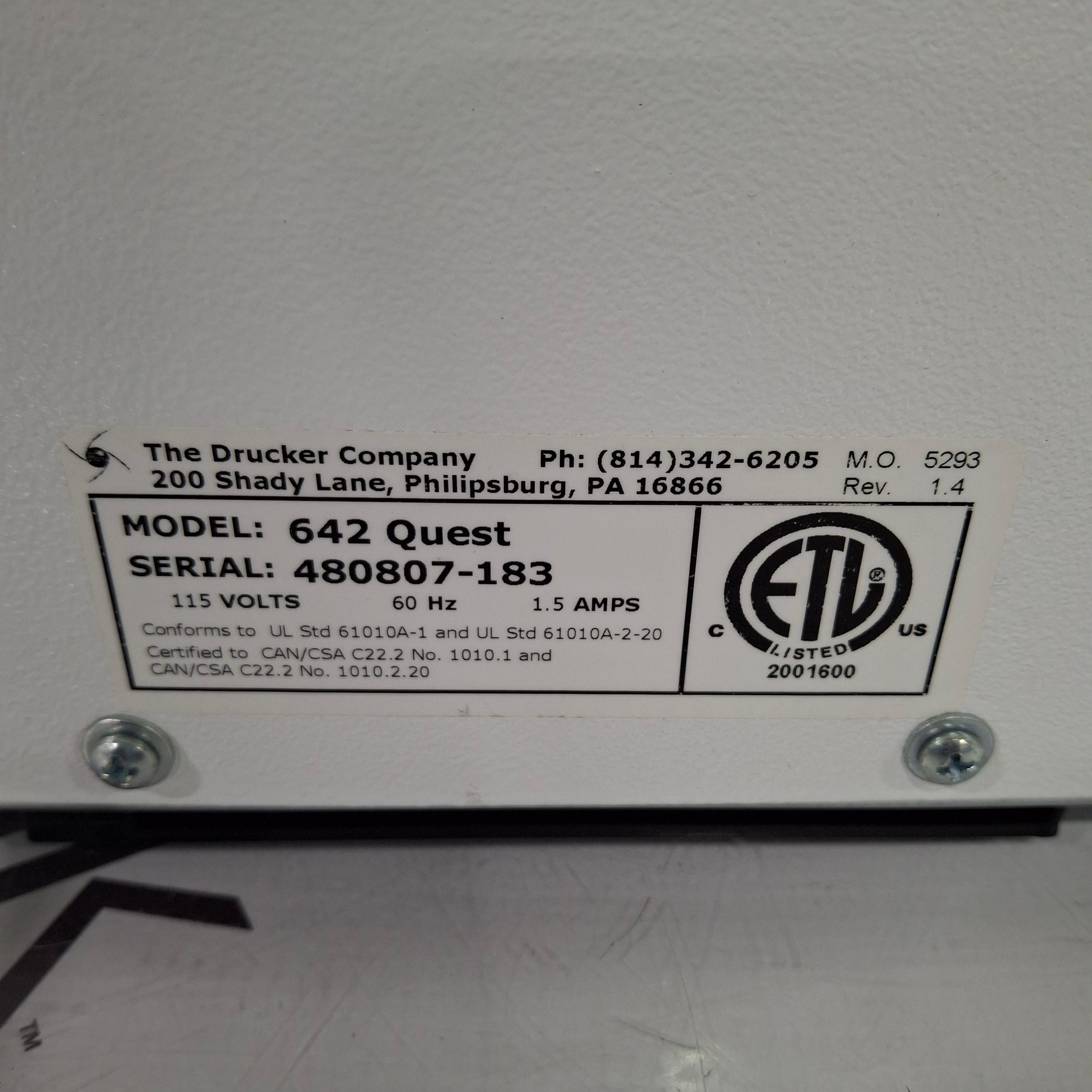 Drucker Diagnostics Horizon Mini B Centrifuge - 455325