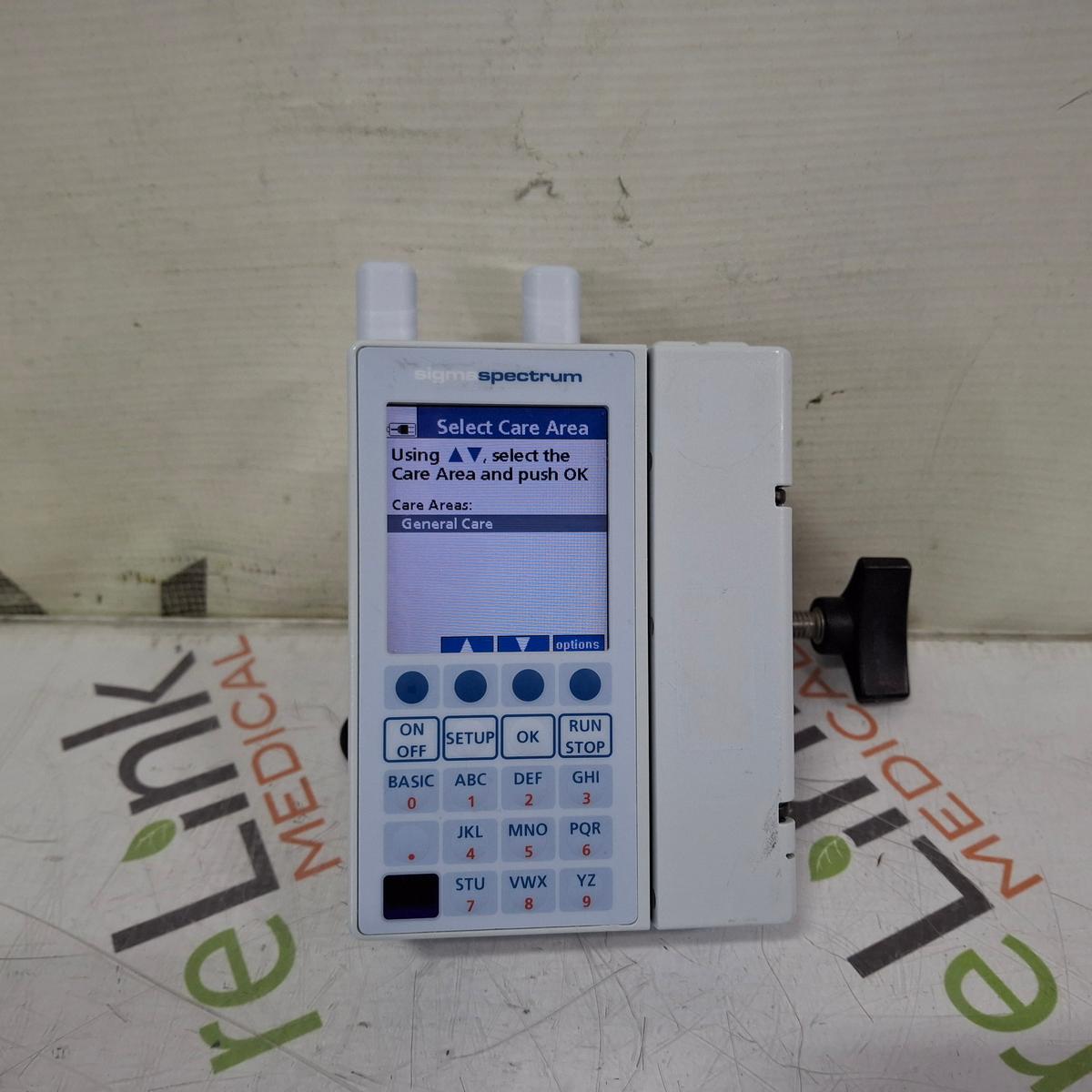 Baxter Sigma Spectrum 6.05.14 with A/B/G/N Battery Infusion Pump - 473195