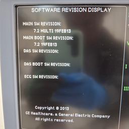 GE Healthcare Dash 5000 - GE/Nellcor SpO2 Patient Monitor - 460856
