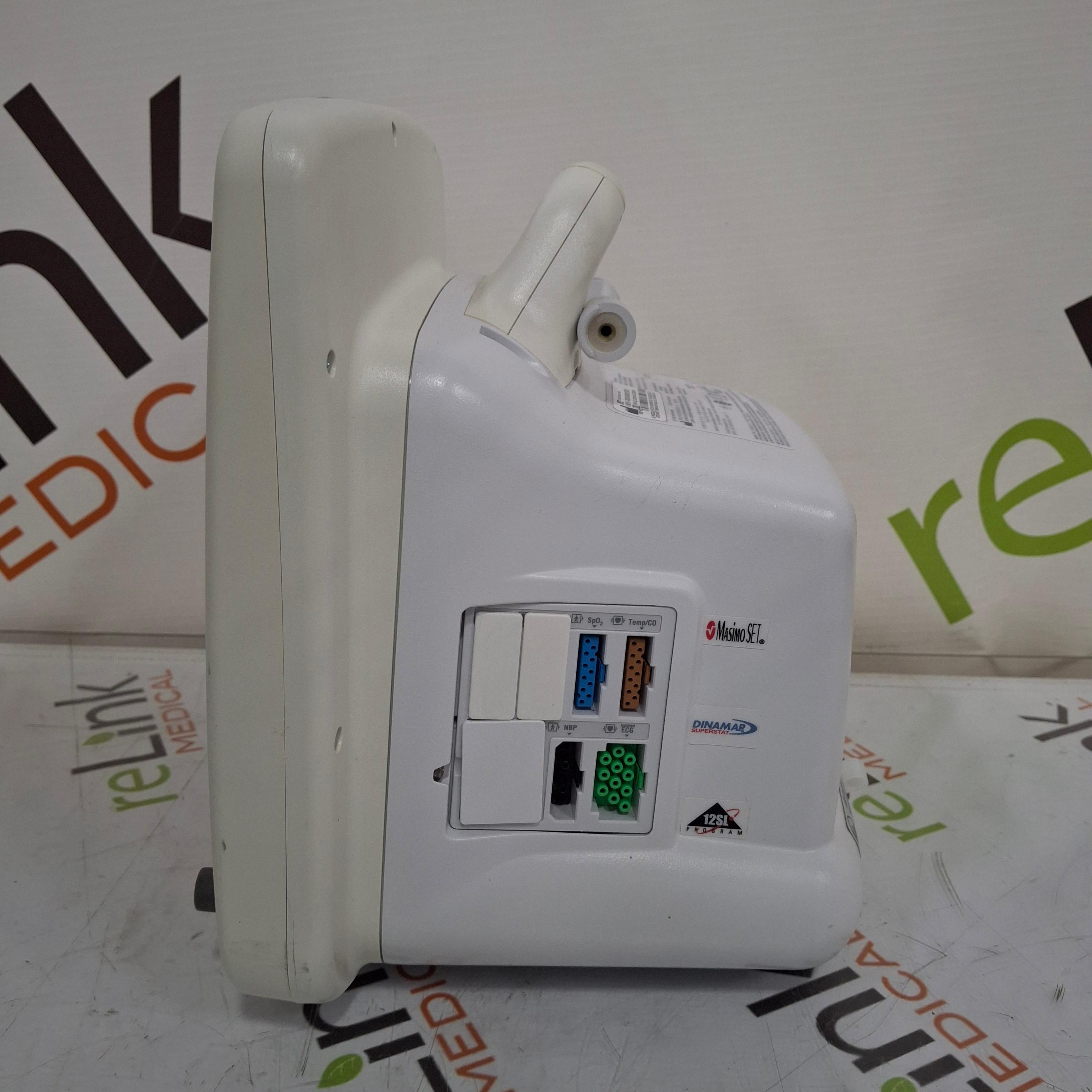 GE Healthcare Dash 5000 - Masimo SpO2 Patient Monitor - 452702