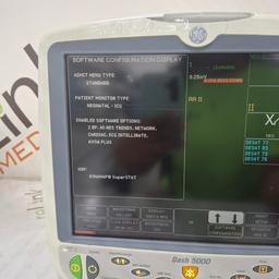GE Healthcare Dash 5000 - Masimo SpO2 Patient Monitor - 452865