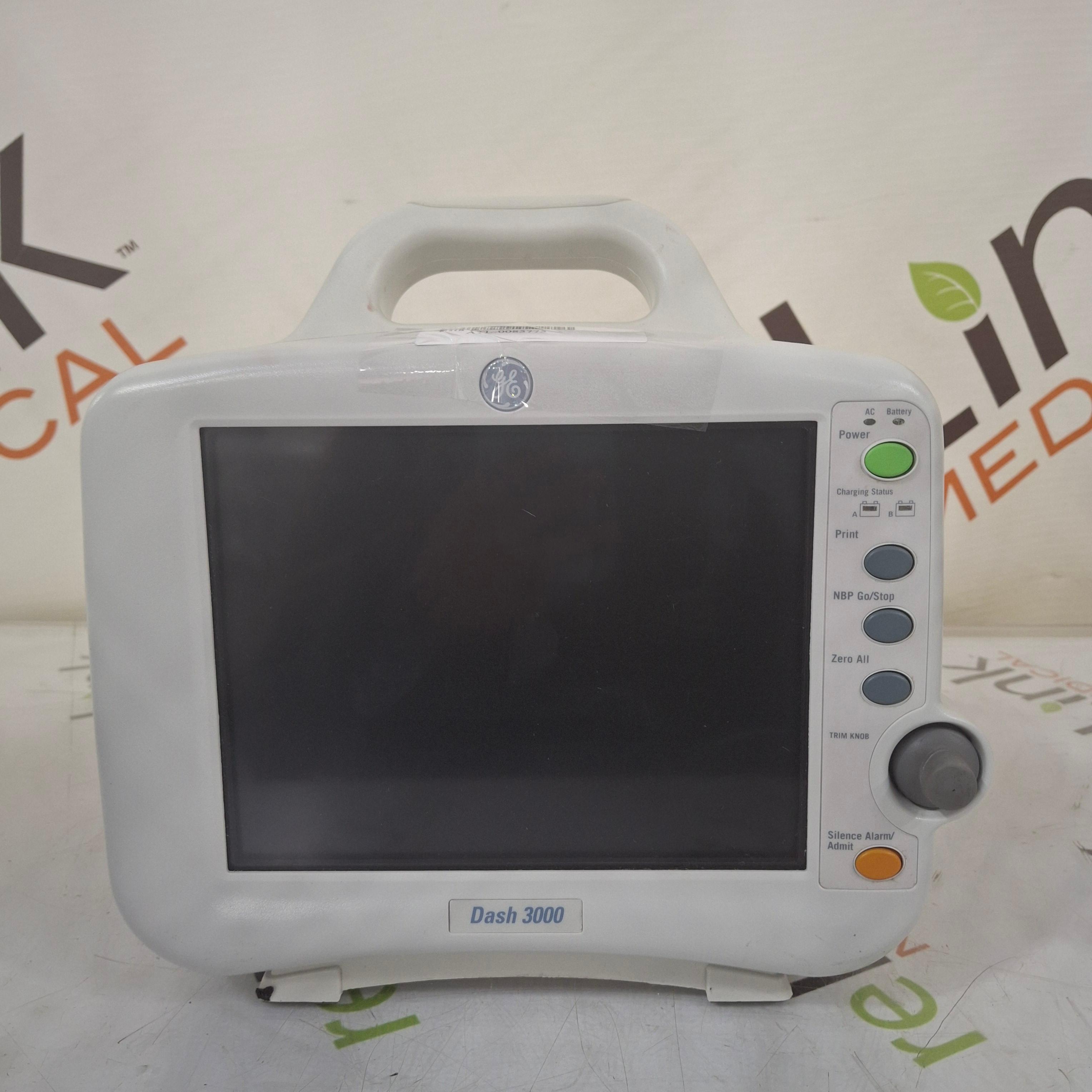 GE Healthcare Dash 3000 - GE/Nellcor SpO2 Patient Monitor - 465821