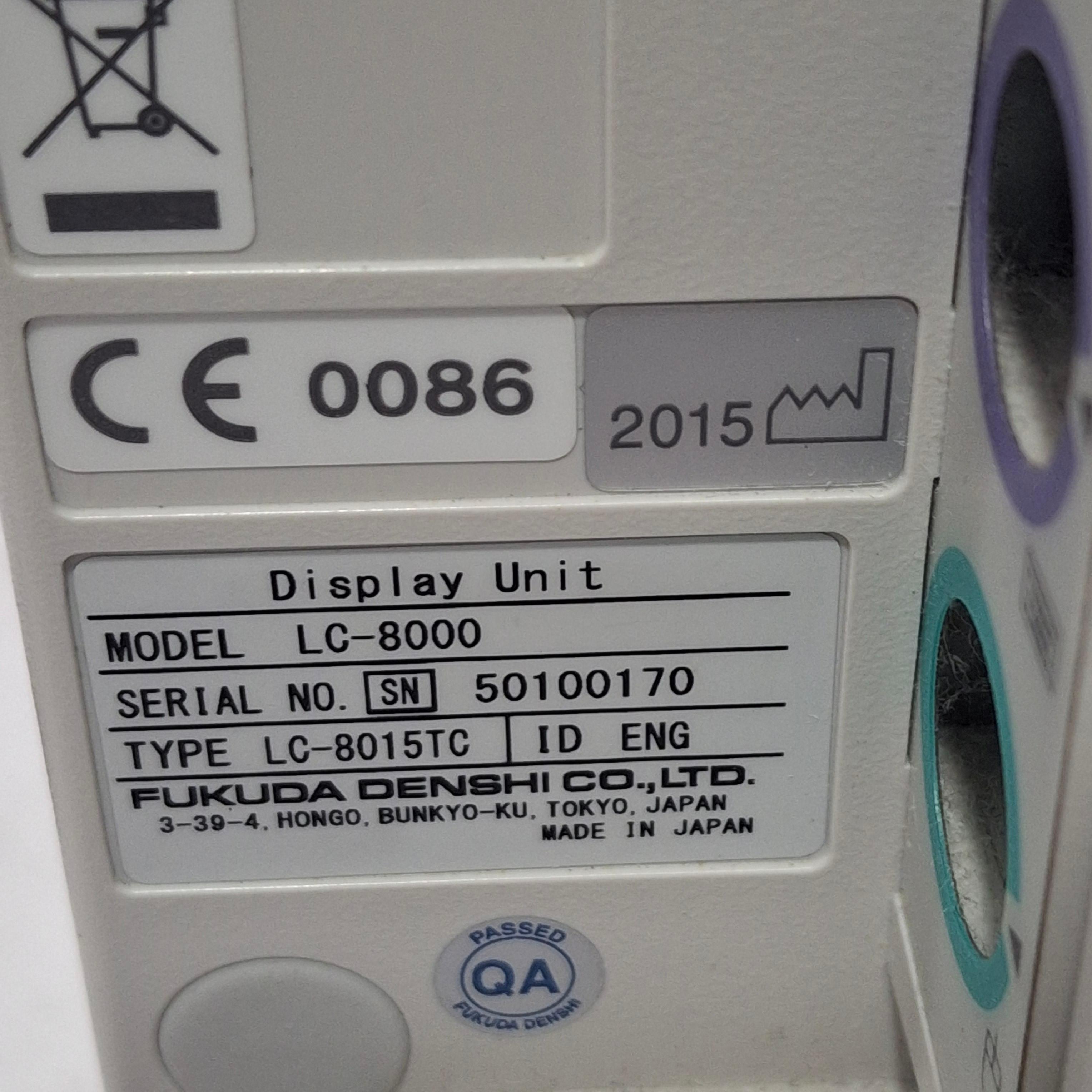 Fukuda Denshi Dynascope DS-8500 Patient Monitor - 452671