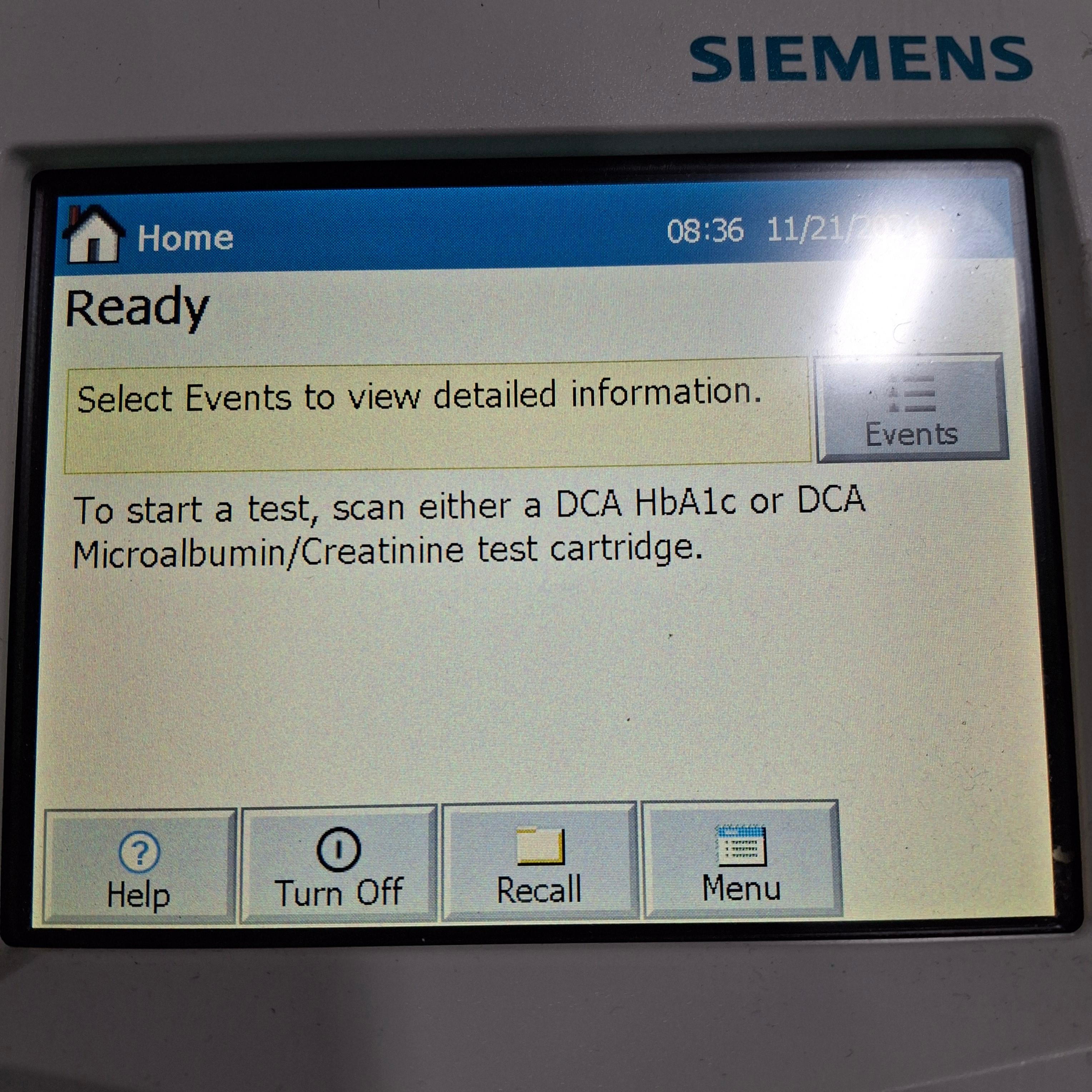 Siemens DCA Vantage Analyzer - 472984