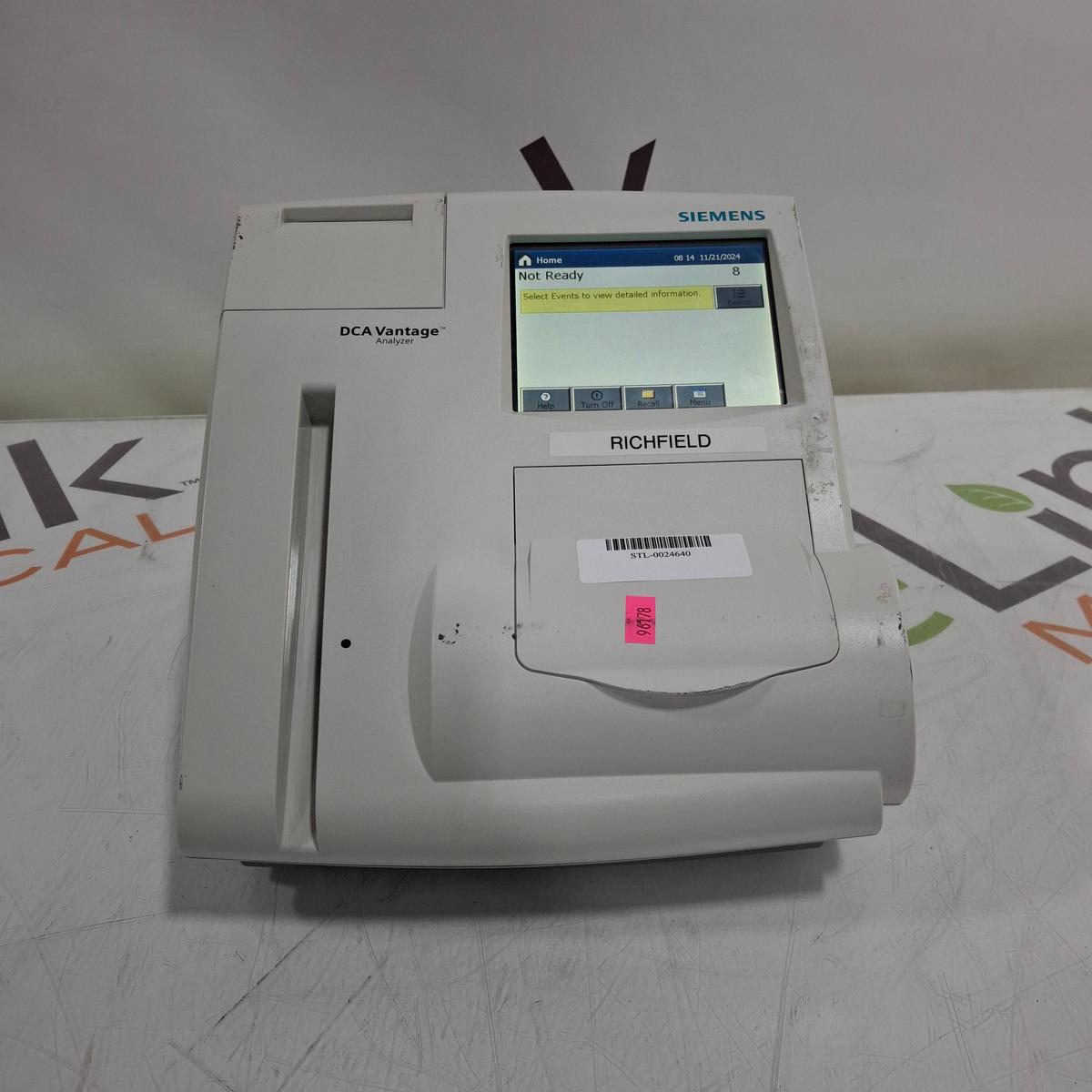 Siemens DCA Vantage Analyzer - 472984