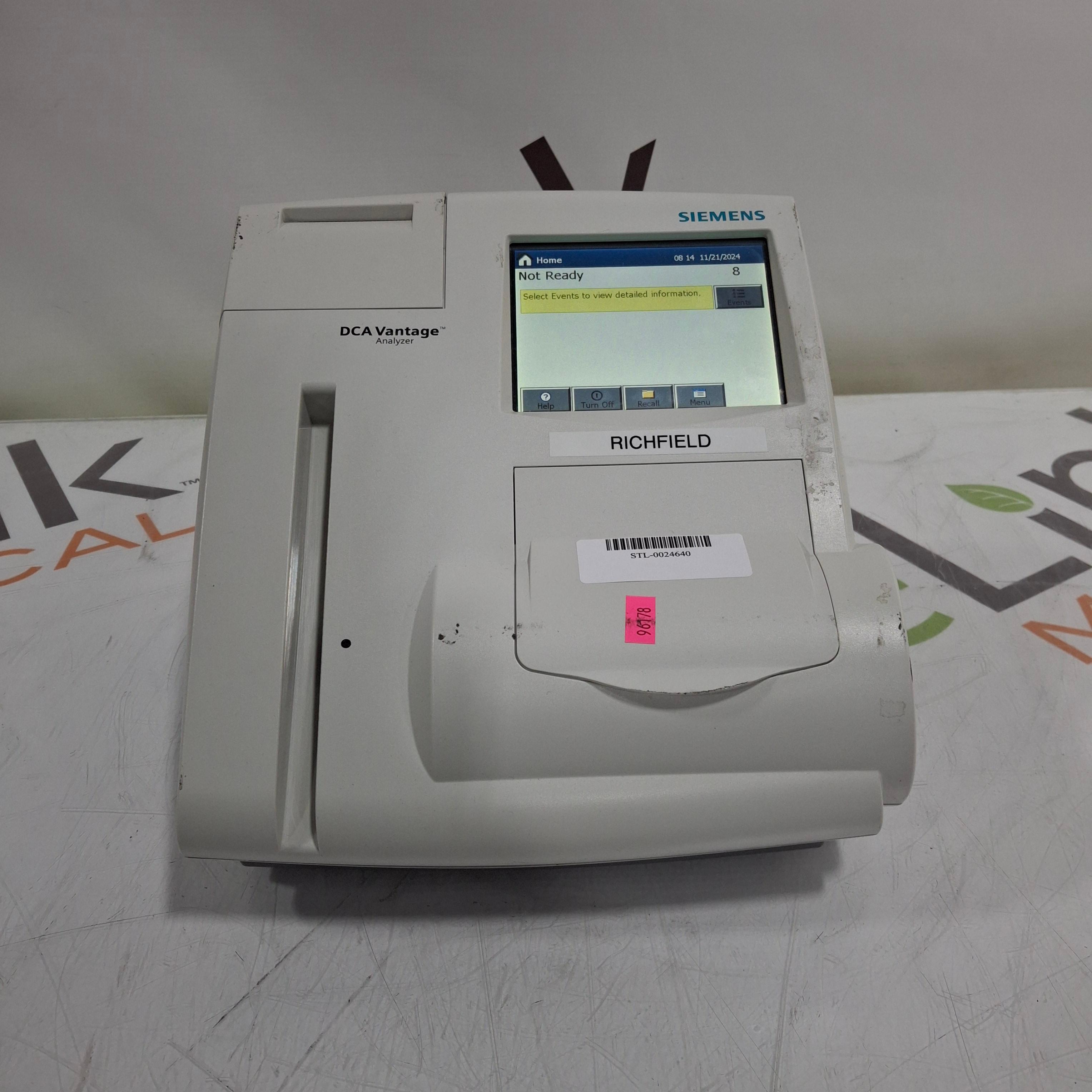 Siemens DCA Vantage Analyzer - 472984