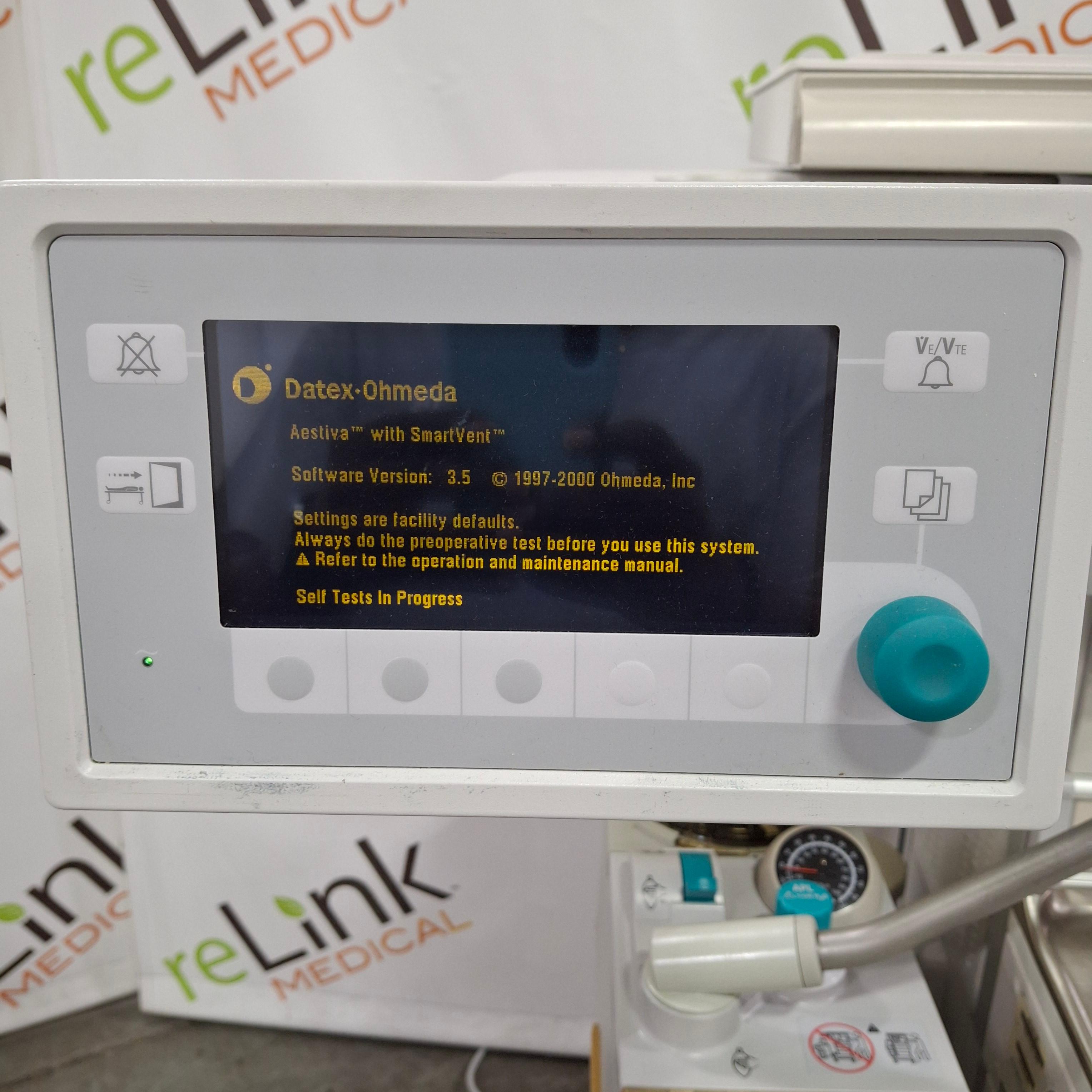 Datex-Ohmeda Aestiva 5 w/7900 Anesthesia System - 457649
