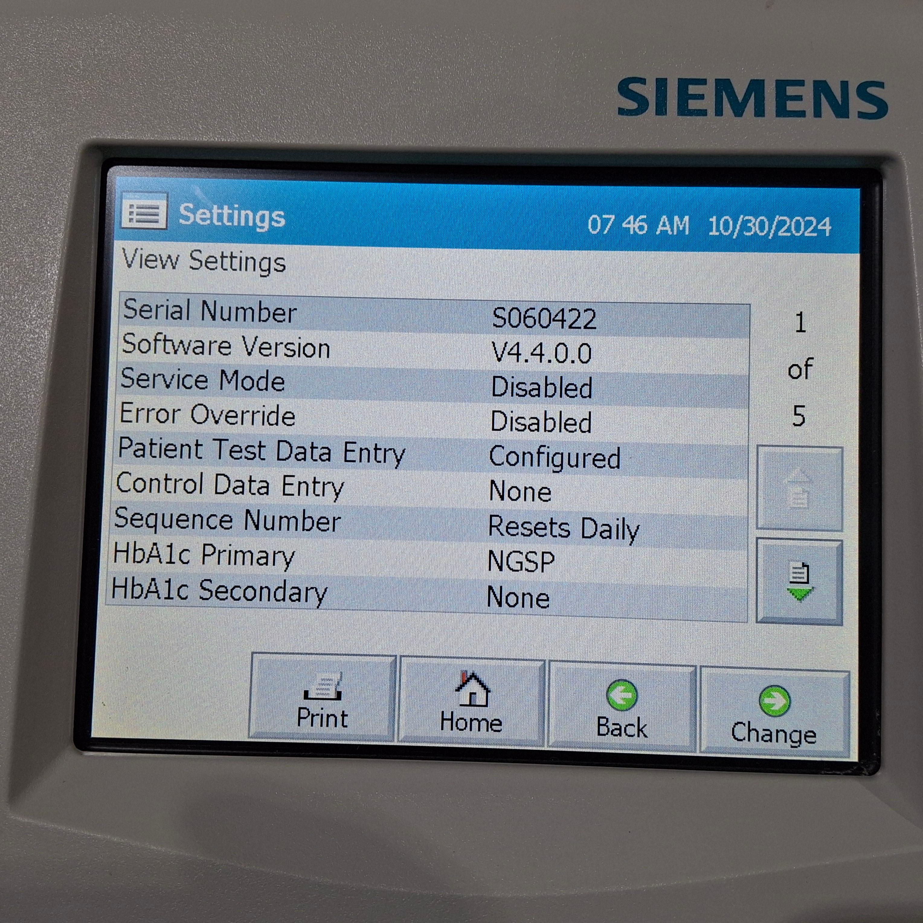 Siemens DCA Vantage Analyzer - 466045