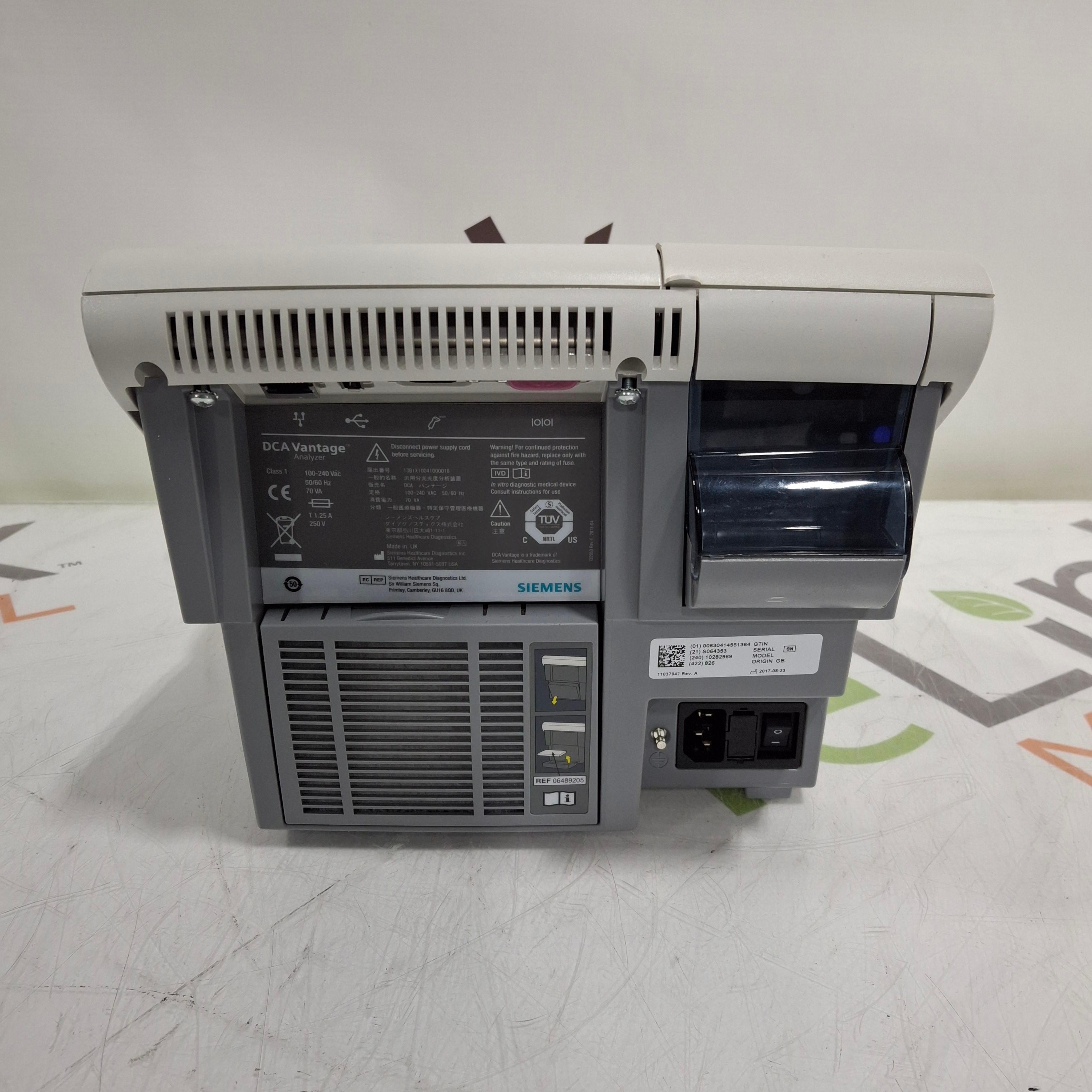 Siemens DCA Vantage Analyzer - 472984