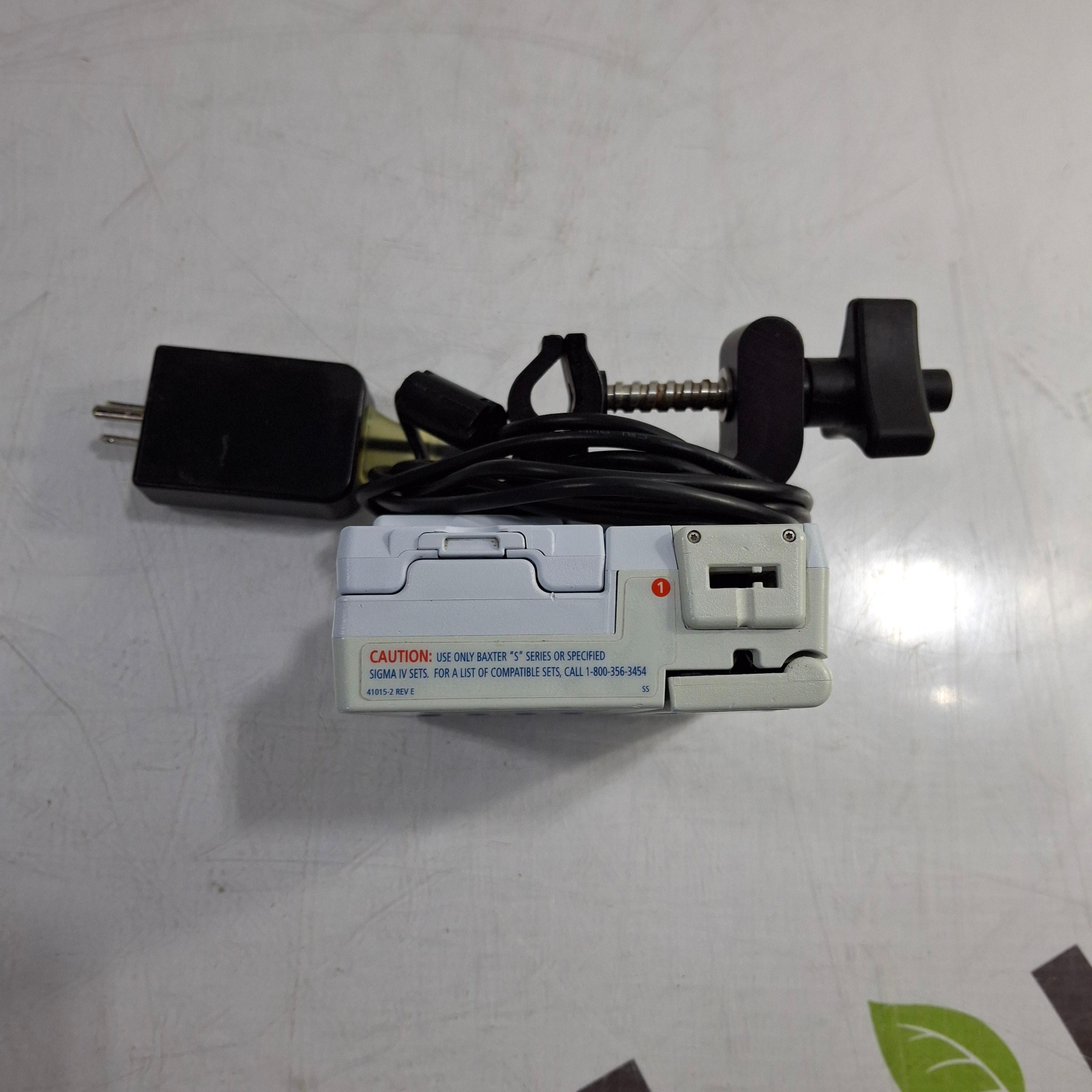 Baxter Sigma Spectrum w/Non Wireless or No Battery Infusion Pump - 472605
