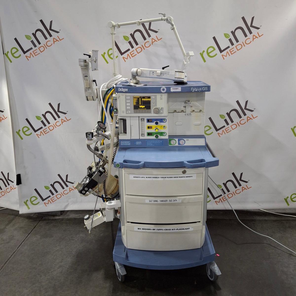 Draeger Medical Fabius GS Anesthesia Machine - 465769