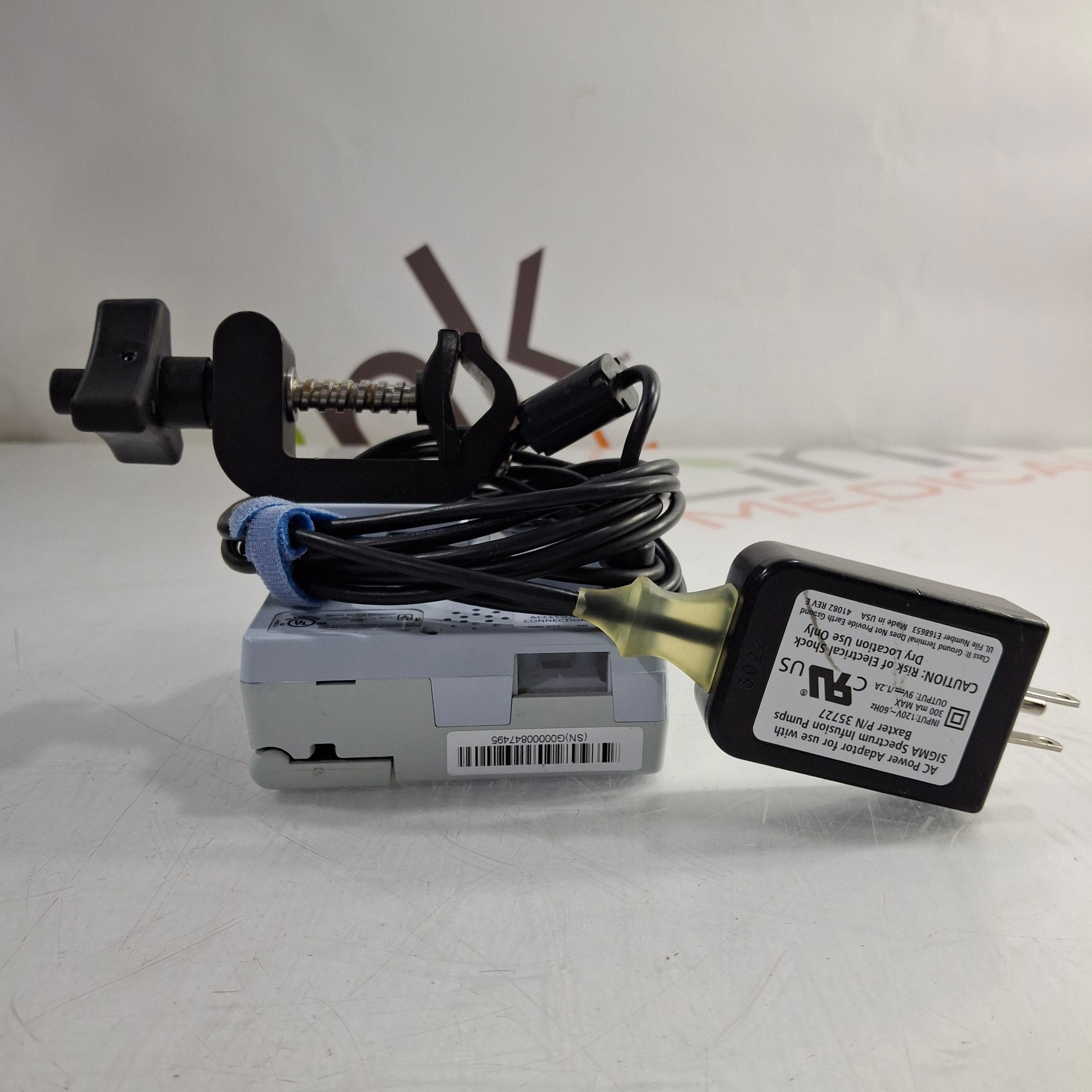 Baxter Sigma Spectrum w/Non Wireless or No Battery Infusion Pump - 472605