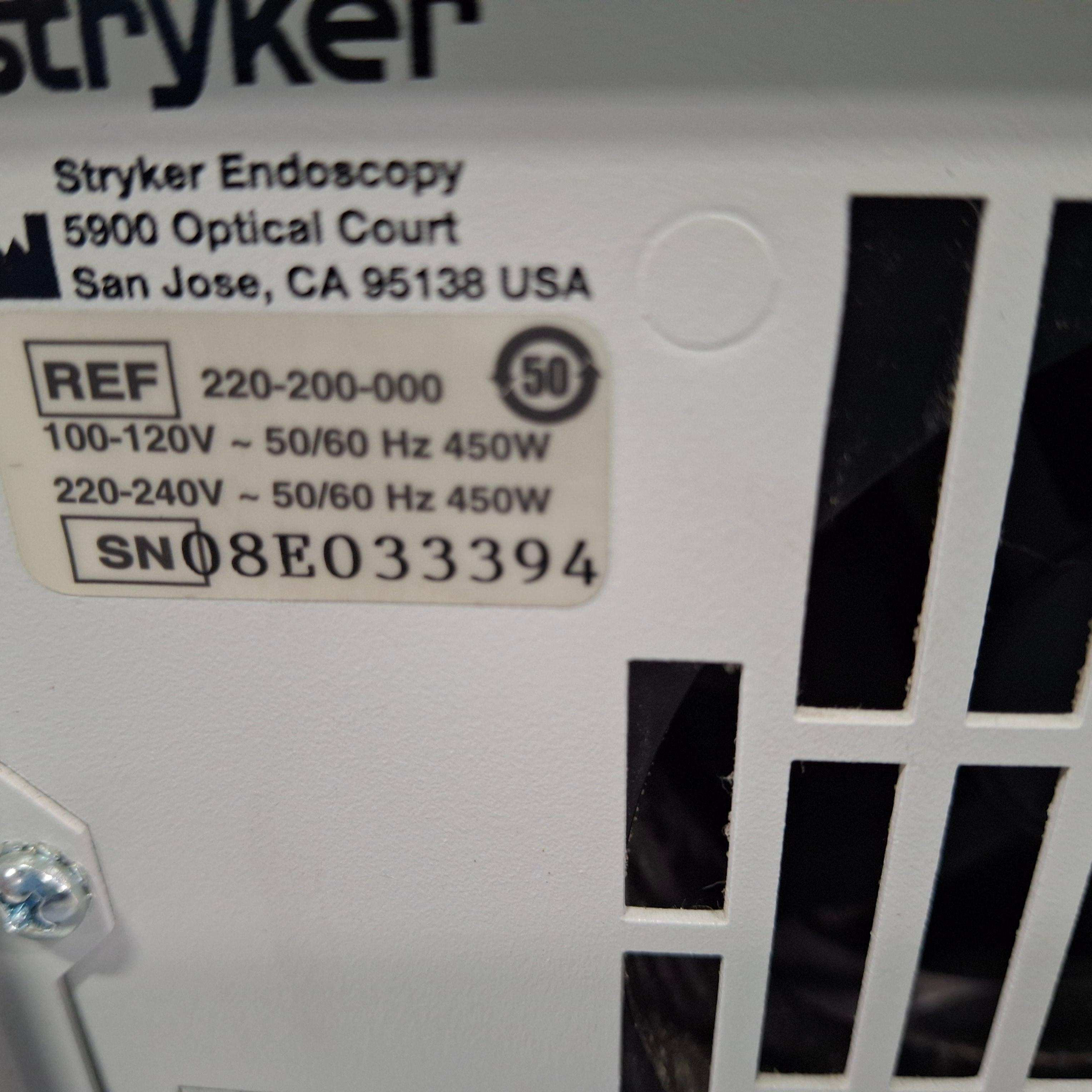 Stryker X8000 Light Source - 489103