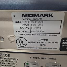 Midmark 404 Exam Table - 492948