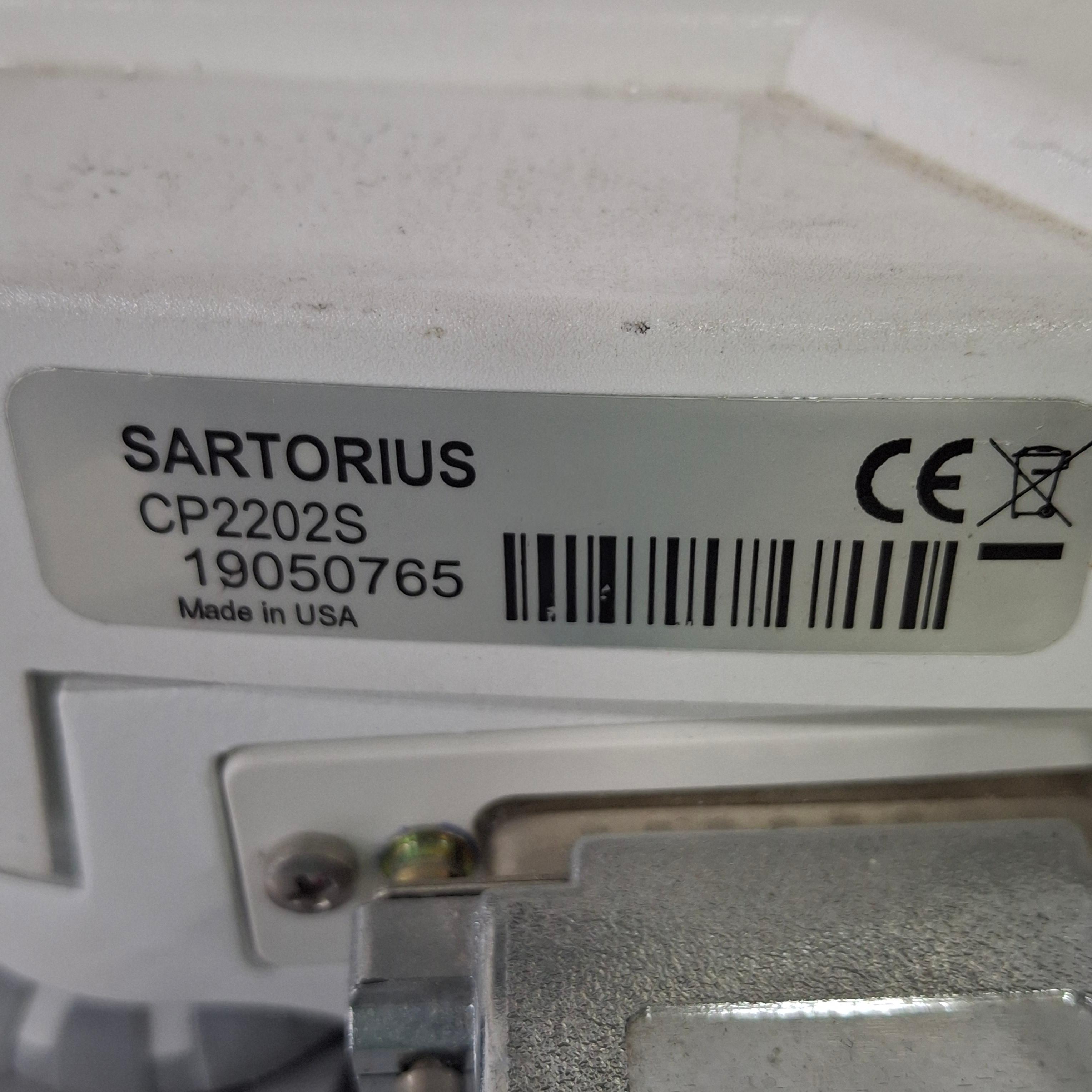 Sartorius Corporation CP2202S Analytical Balance Scale - 495266
