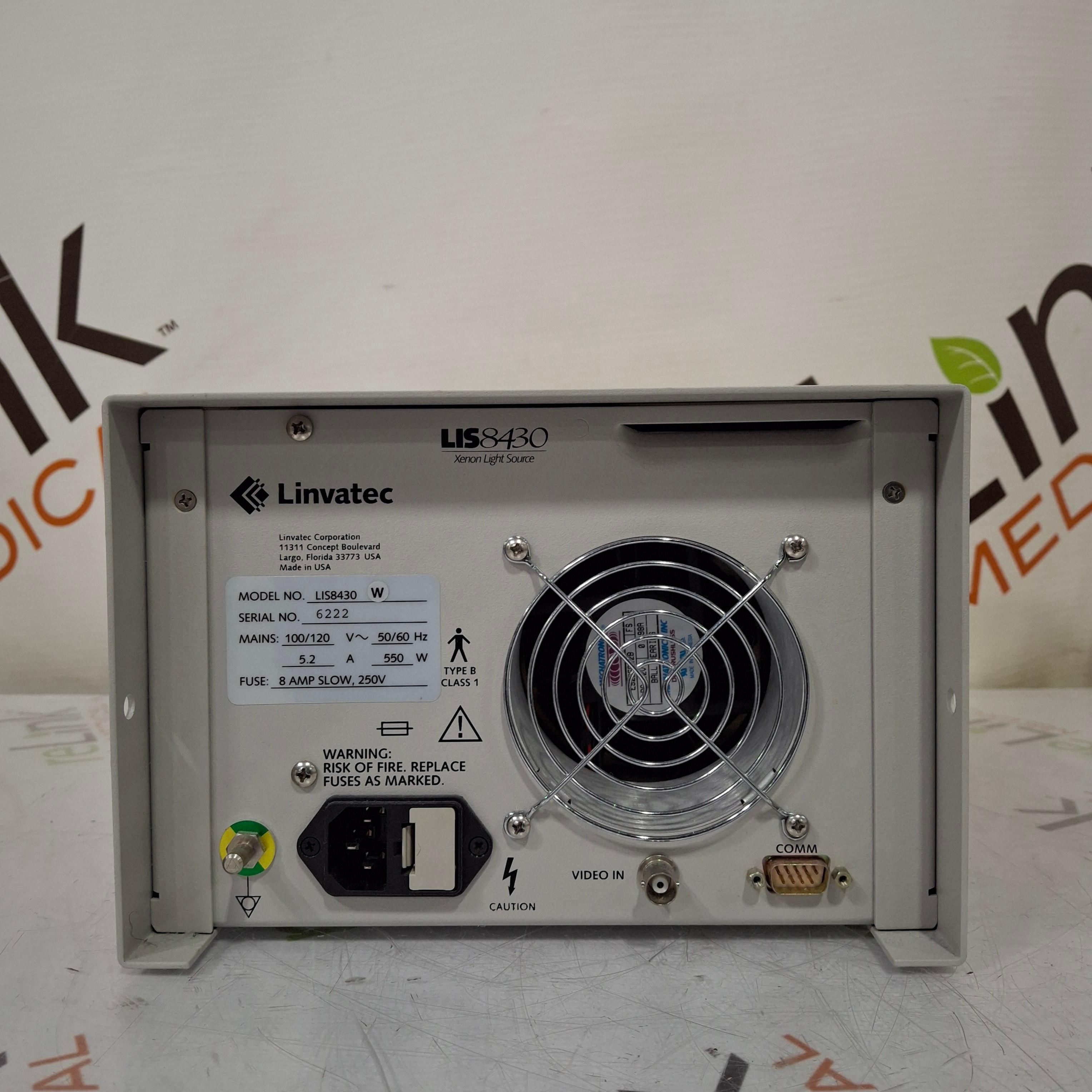 Linvatec LIS8430 Xenon Light Source - 493687