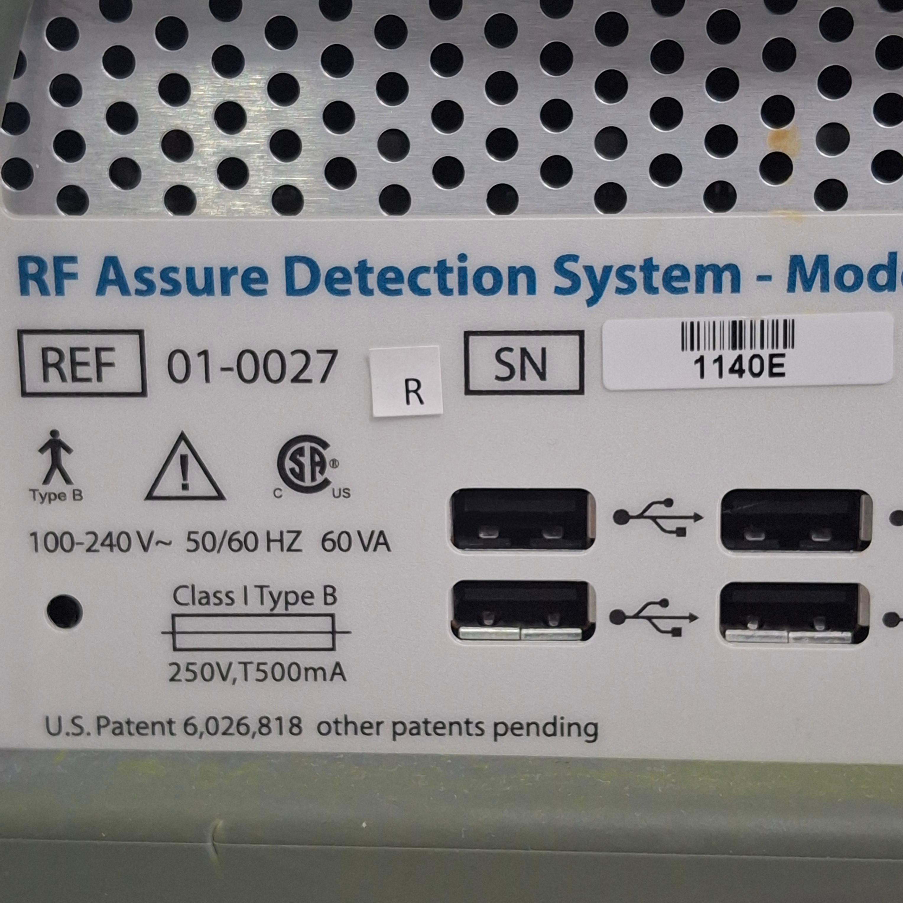 RF Surgical Systems Inc. RF Assure 200X Detection System Console - 505213