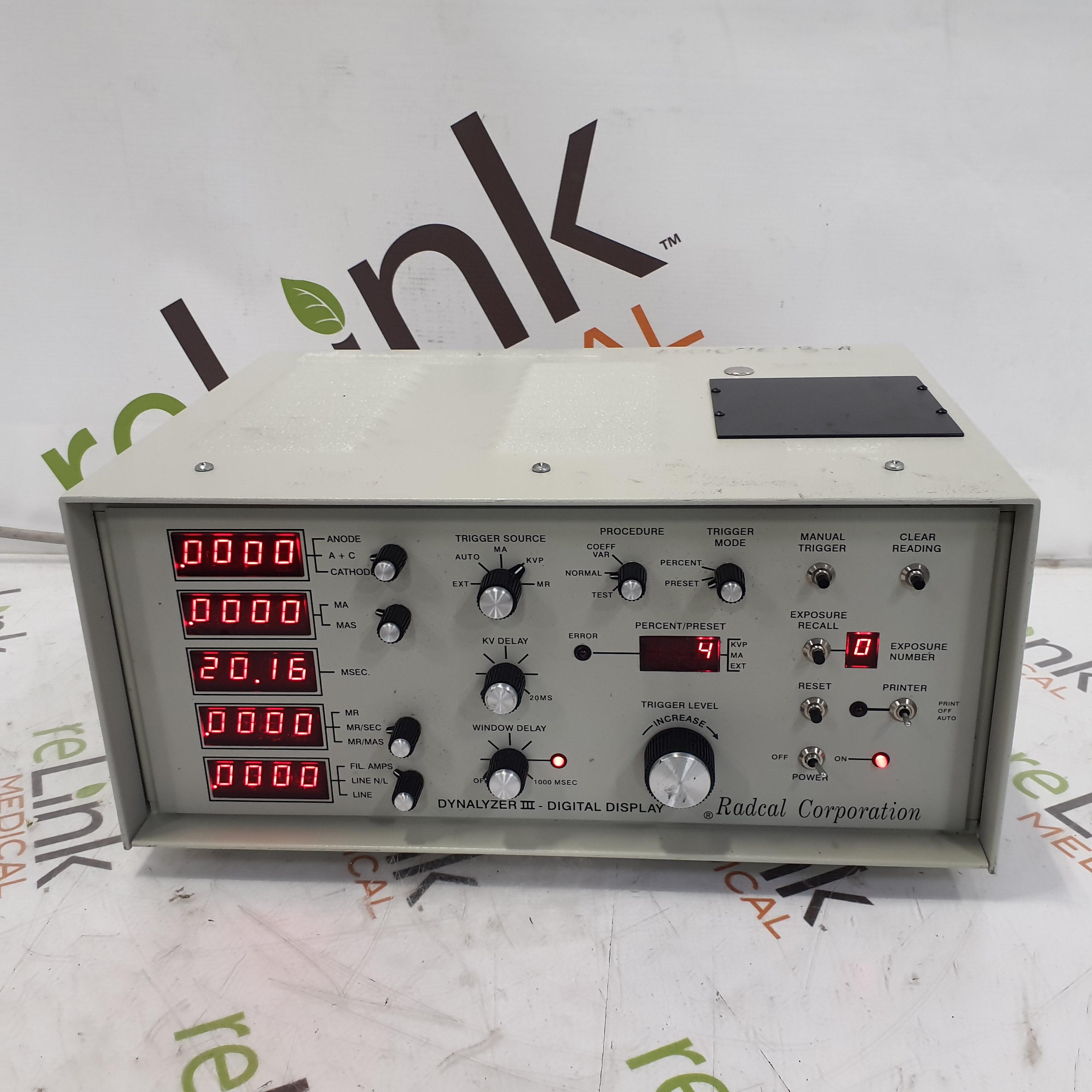 RadCal Dynalyzer III X-Ray Calibration Kit - 423770