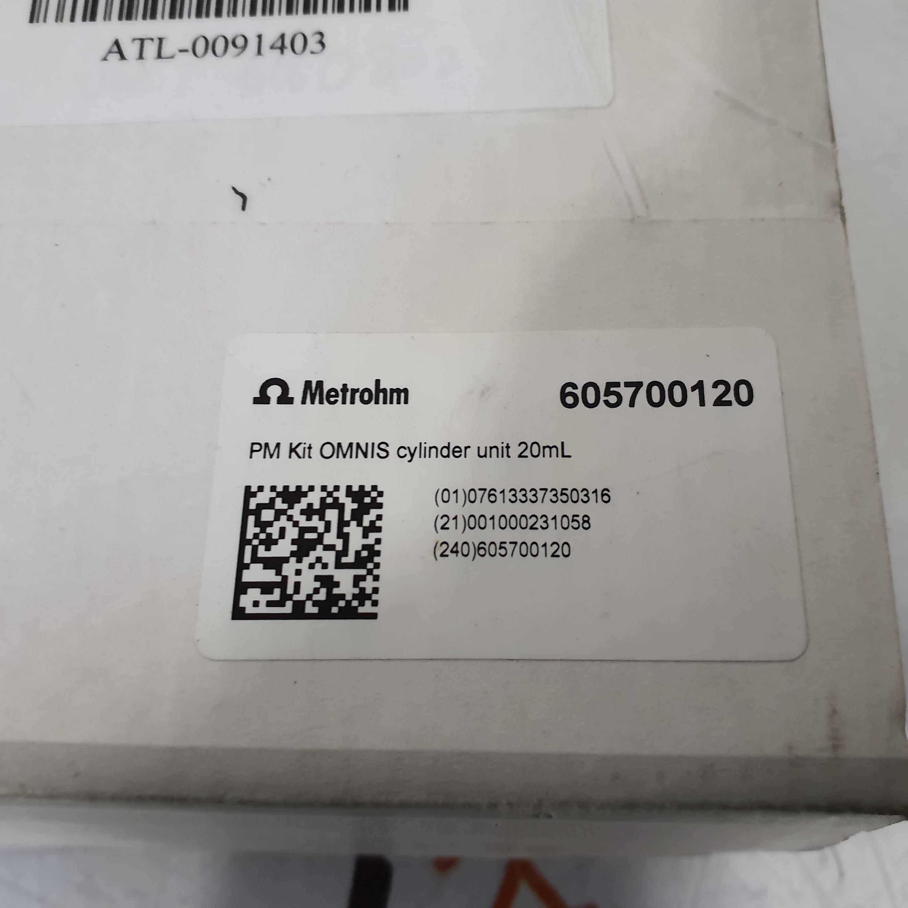Metrohm OMNIS 20ml Cylinder - 483599