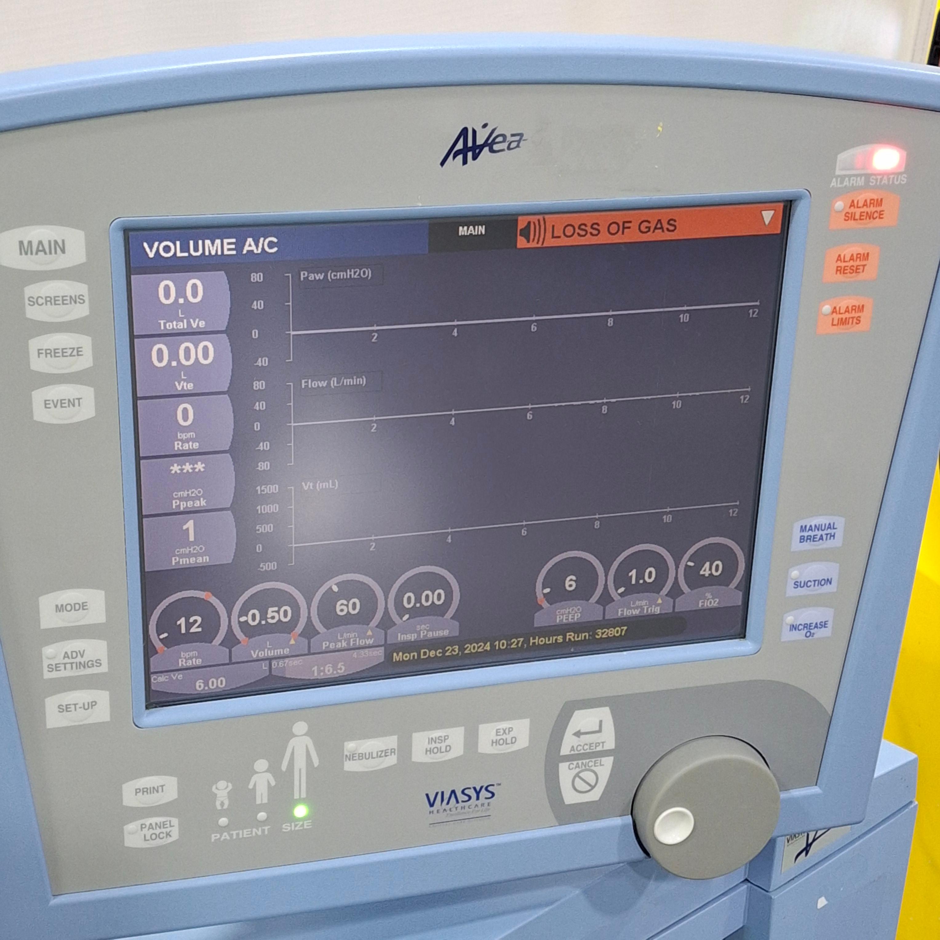 CareFusion Avea Ventilator - 482952