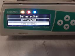 B. Braun Infusomat Space w/Pole Clamp Infusion Pump