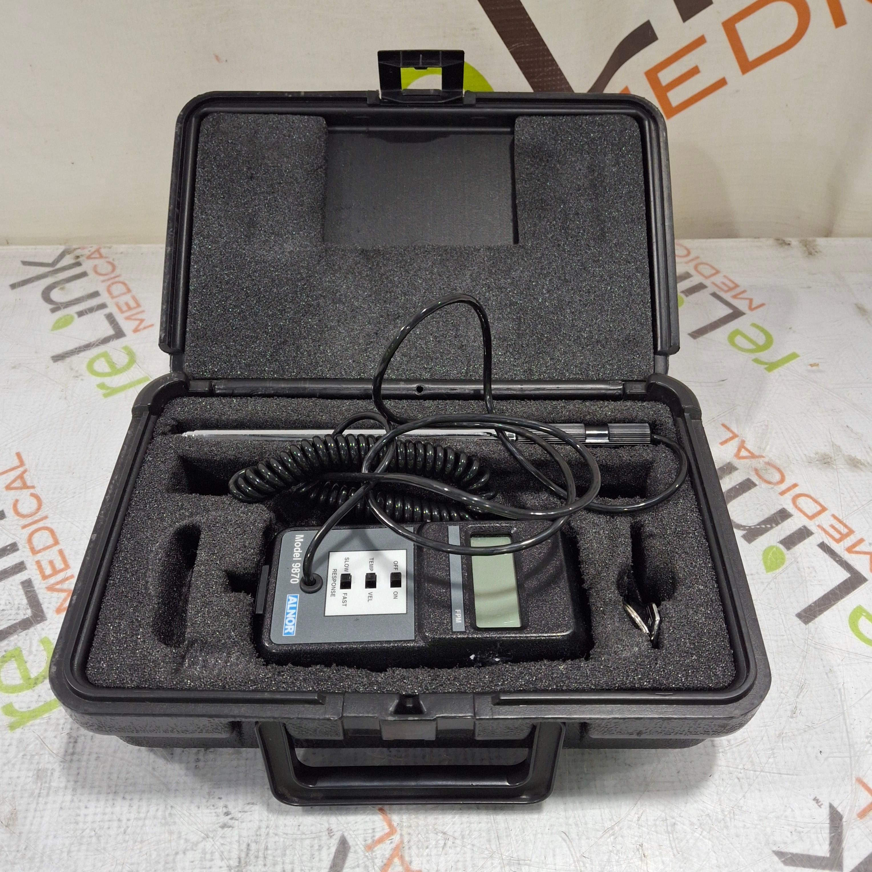 TSI Alnor Model 9870 Air Velocity Meter - 489319