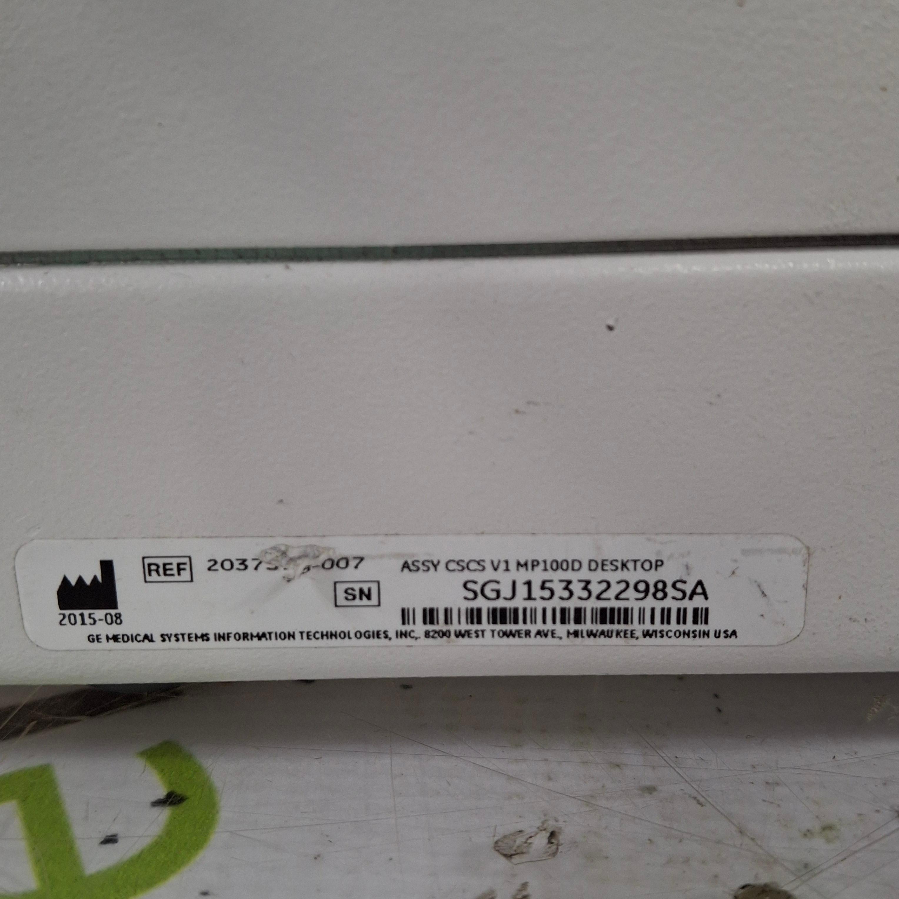 GE Healthcare MP100D CIC Pro Carescape Central Station - 463304