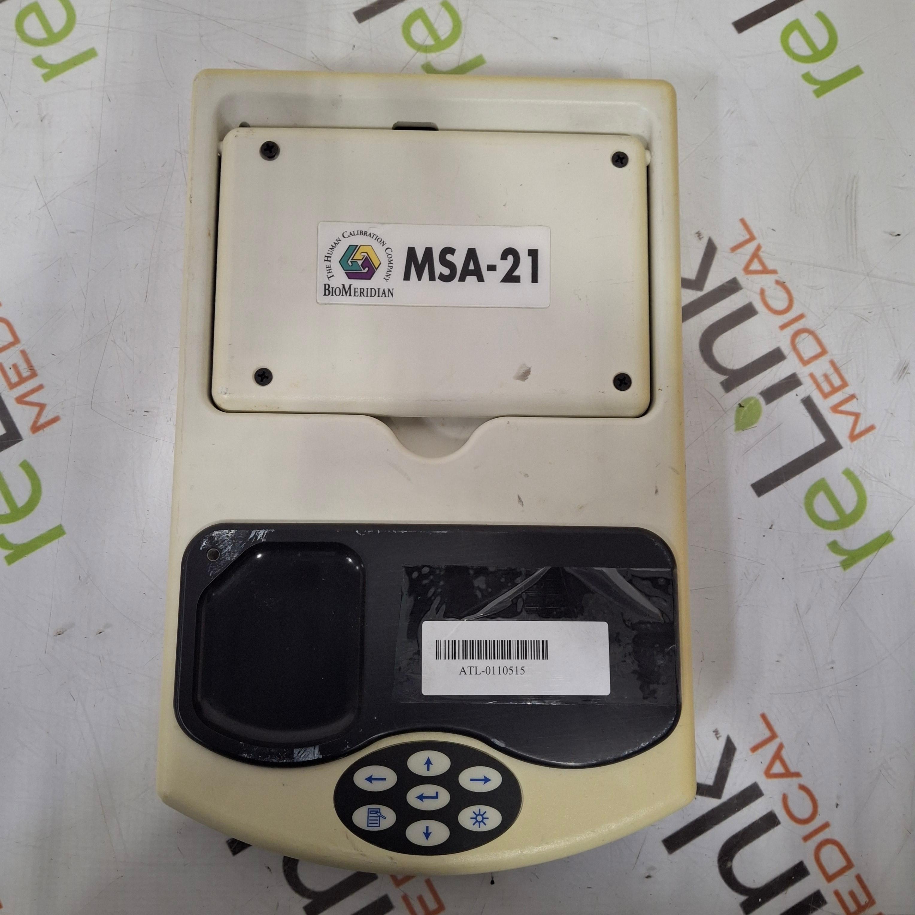 BioMeridian BEST MSA-21 Galvanic Skin Response Tester - 518024