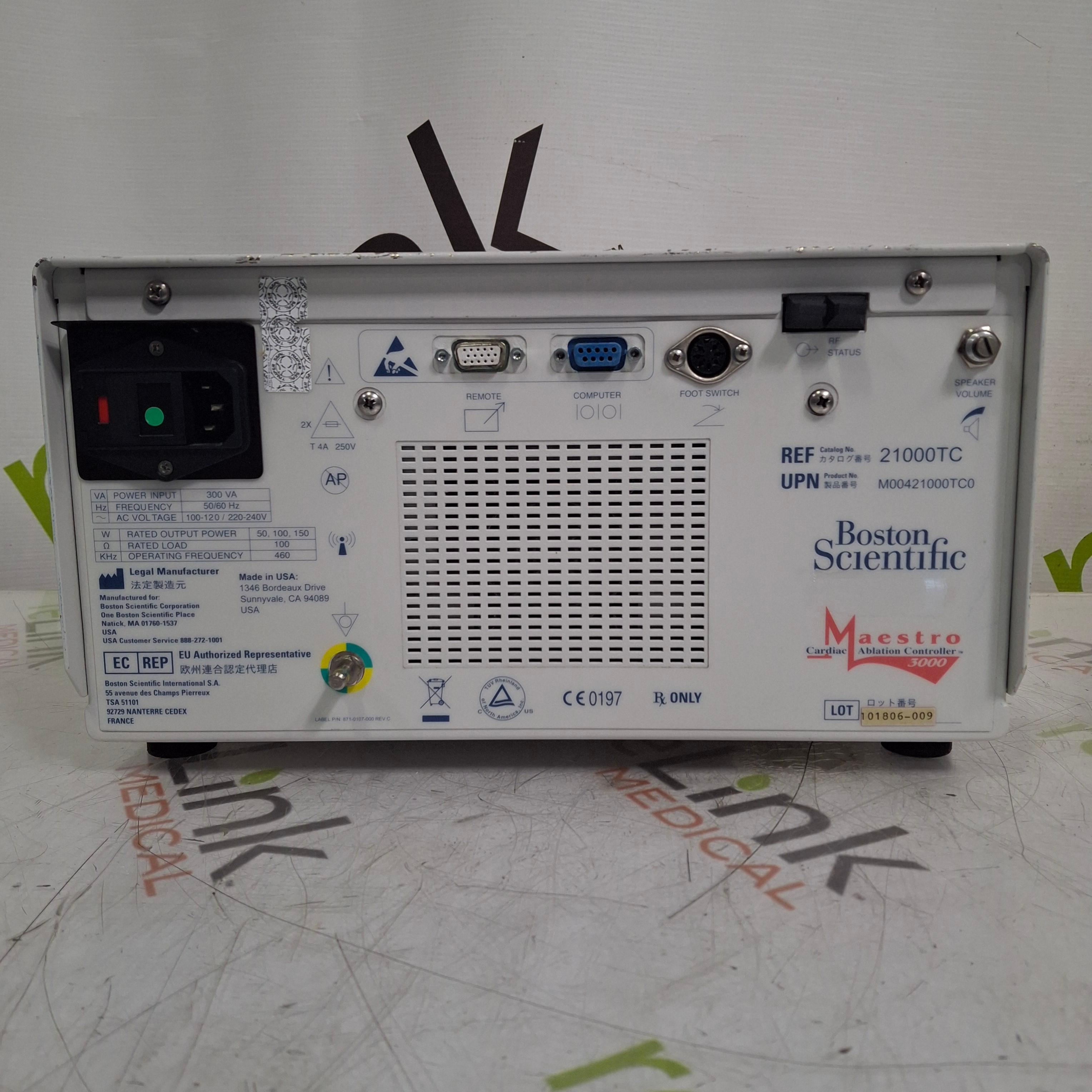 Boston Scientific 21000TC Cardiac Ablation RF Generator - 512866