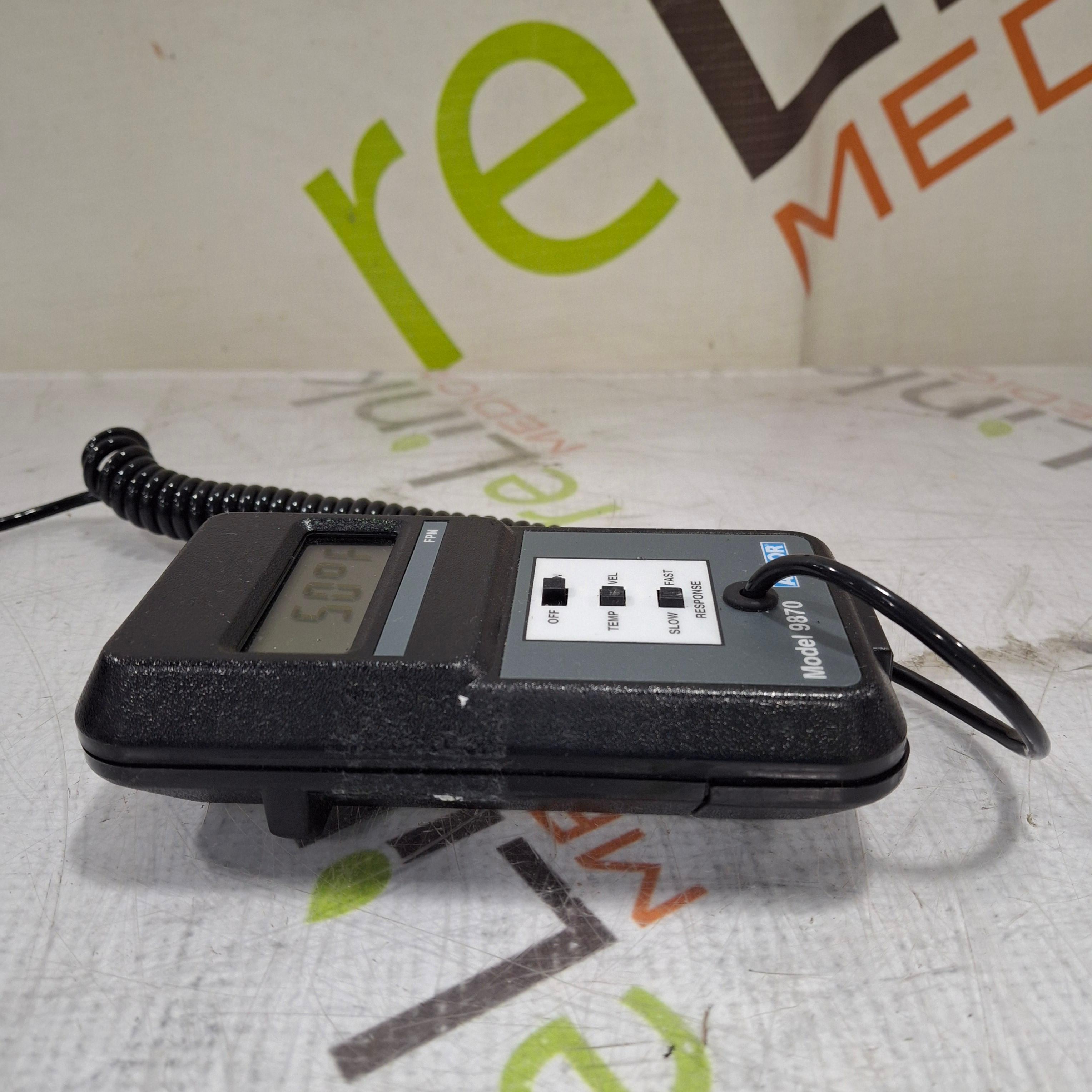 TSI Alnor Model 9870 Air Velocity Meter - 489319