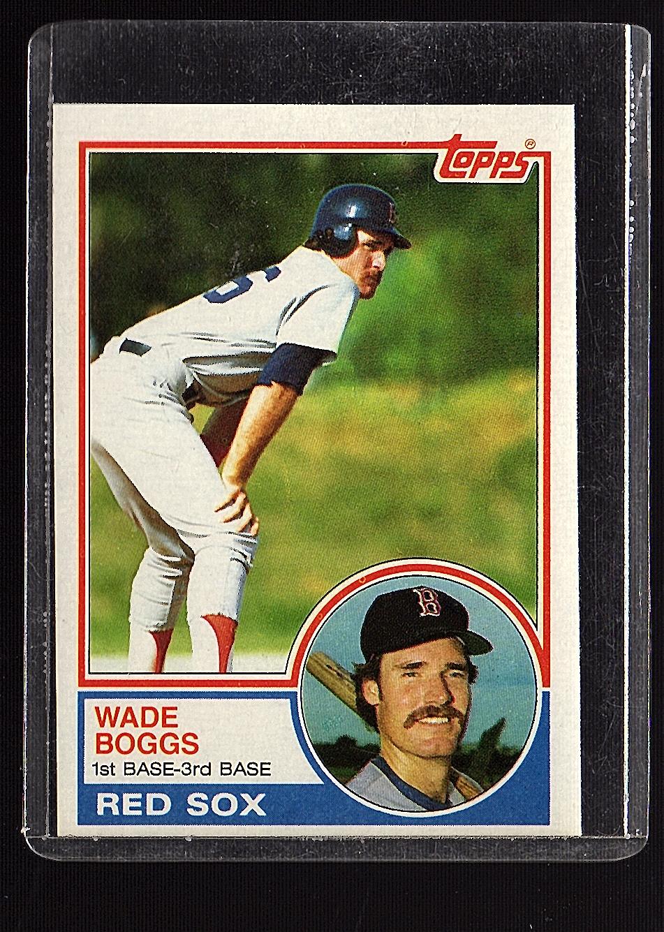 Wade Boggs 1983 Topps Rookie #498